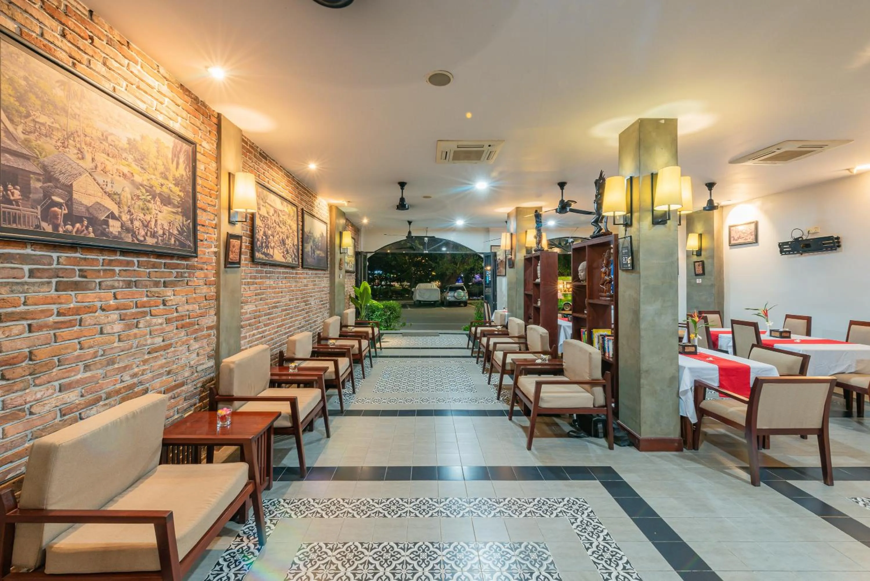 Lobby or reception in Shadow Angkor Residence