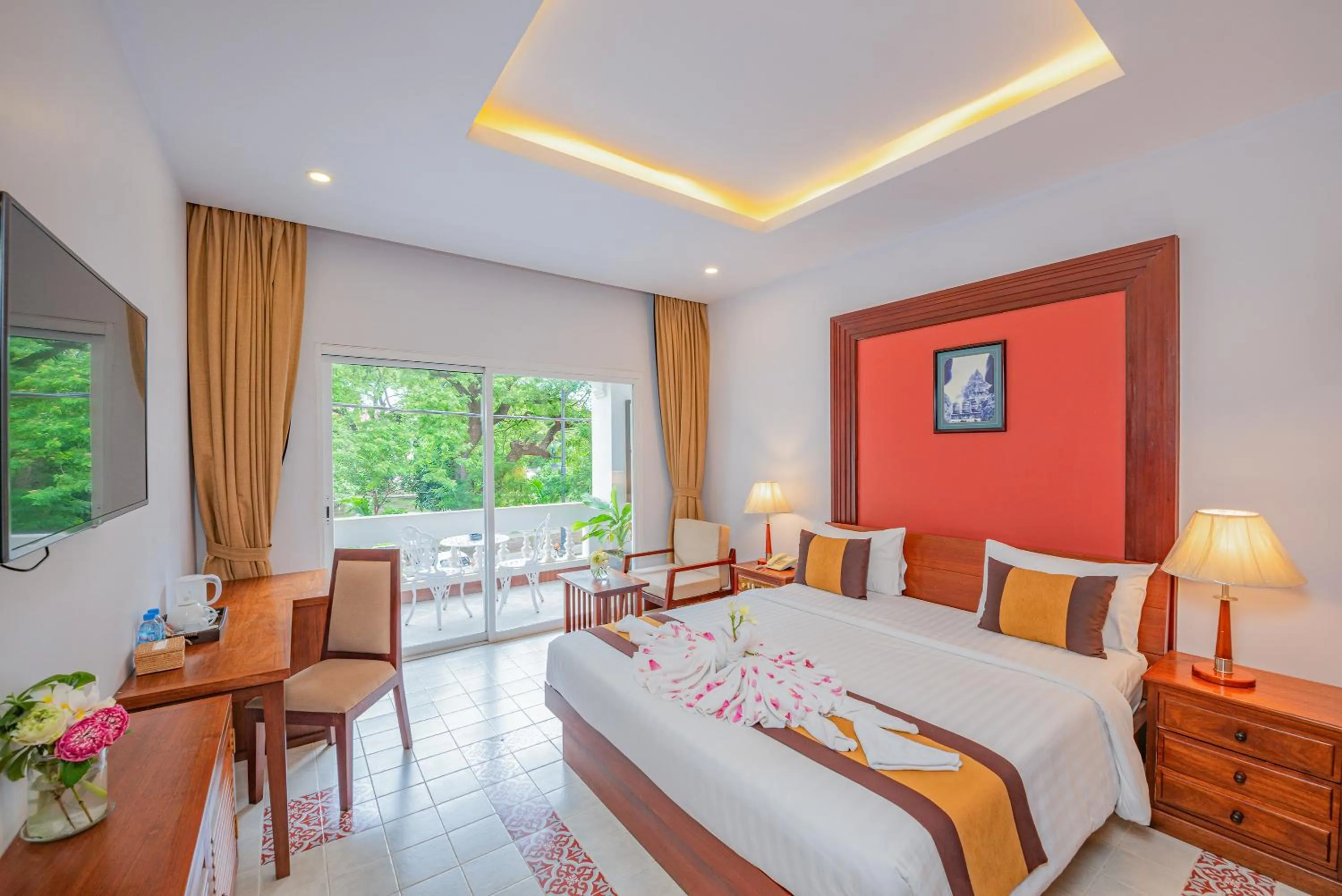 Bedroom, Bed in Shadow Angkor Residence