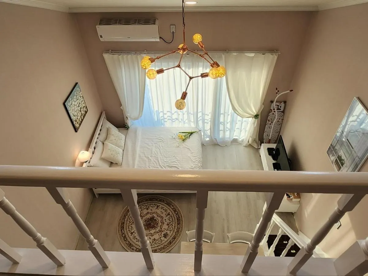 Bed in Pension Haneul Tari