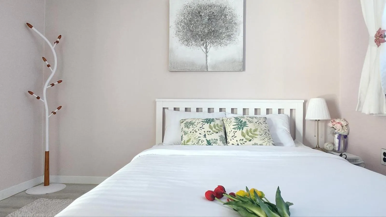 Bed in Pension Haneul Tari