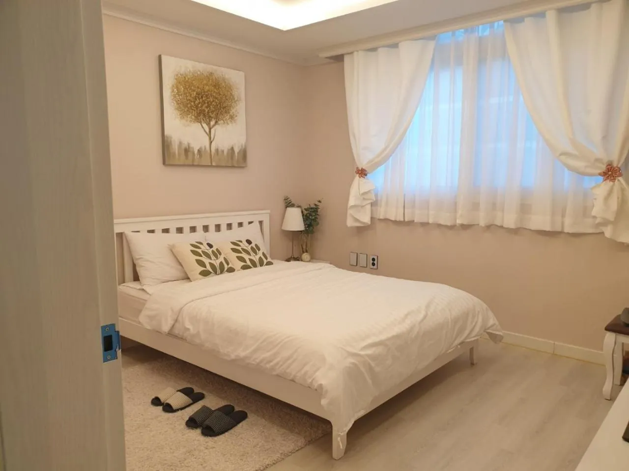 Bed in Pension Haneul Tari