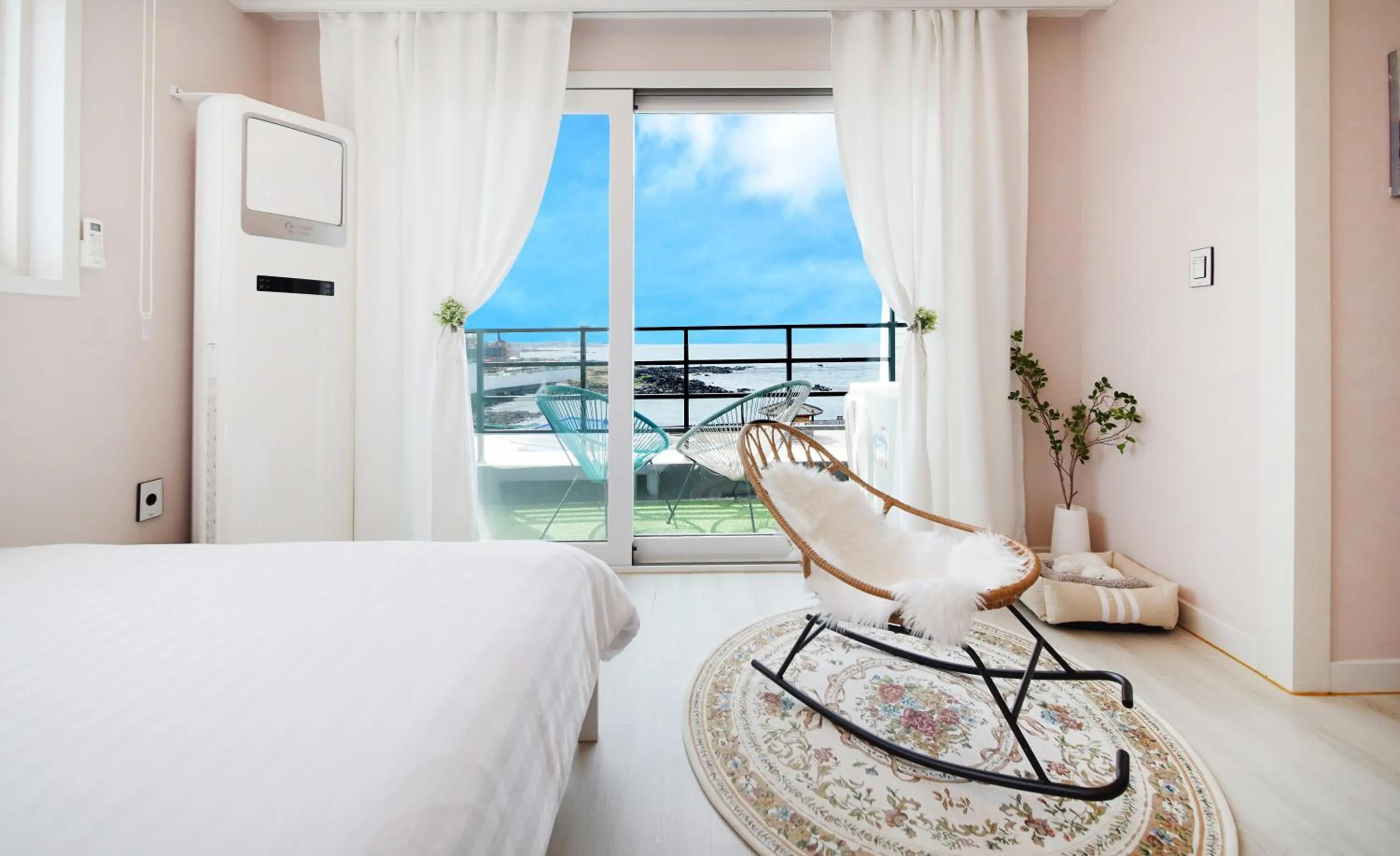 Living room, Bed in Pension Haneul Tari