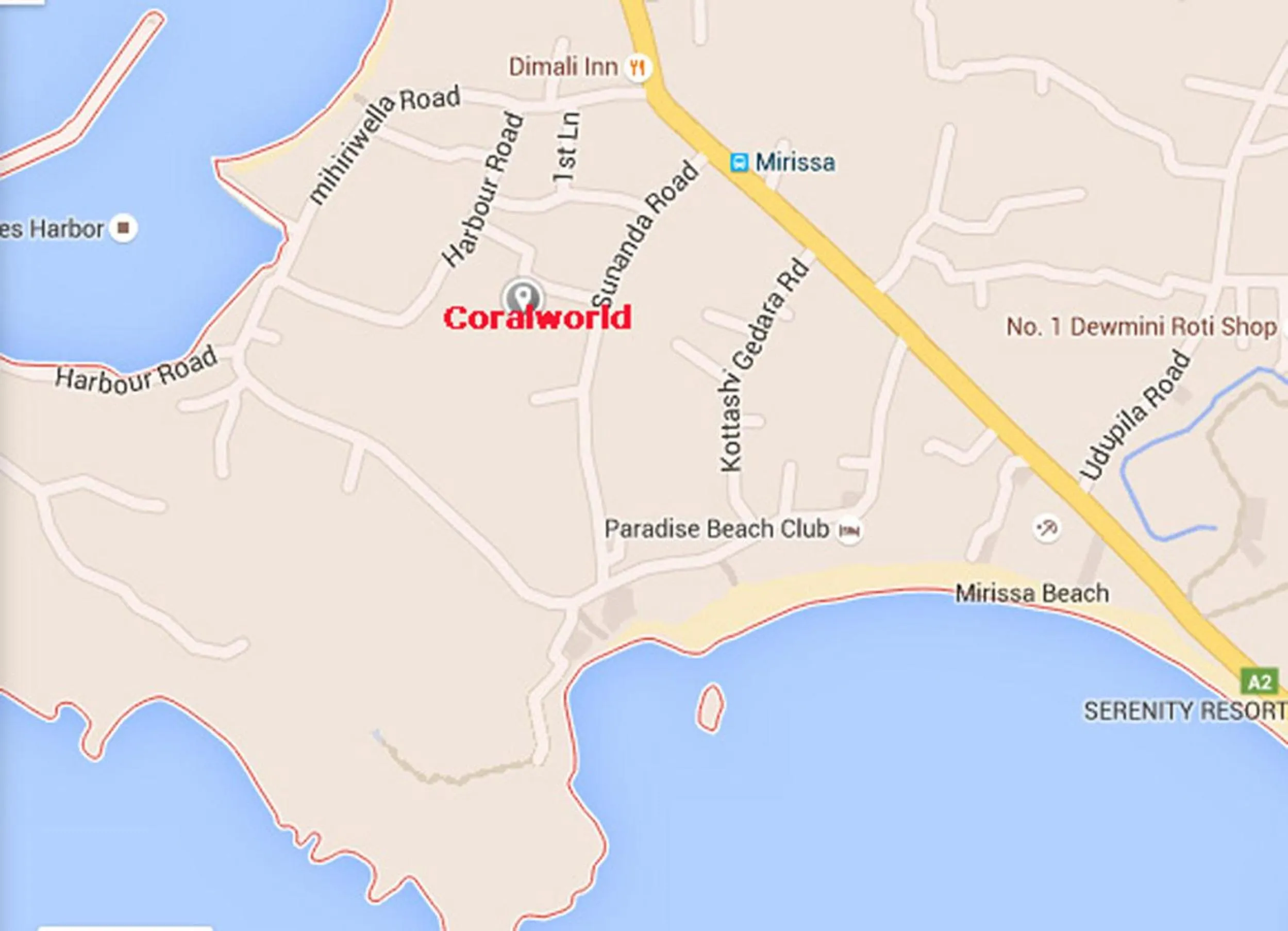 Neighbourhood in Coralworld Hotel