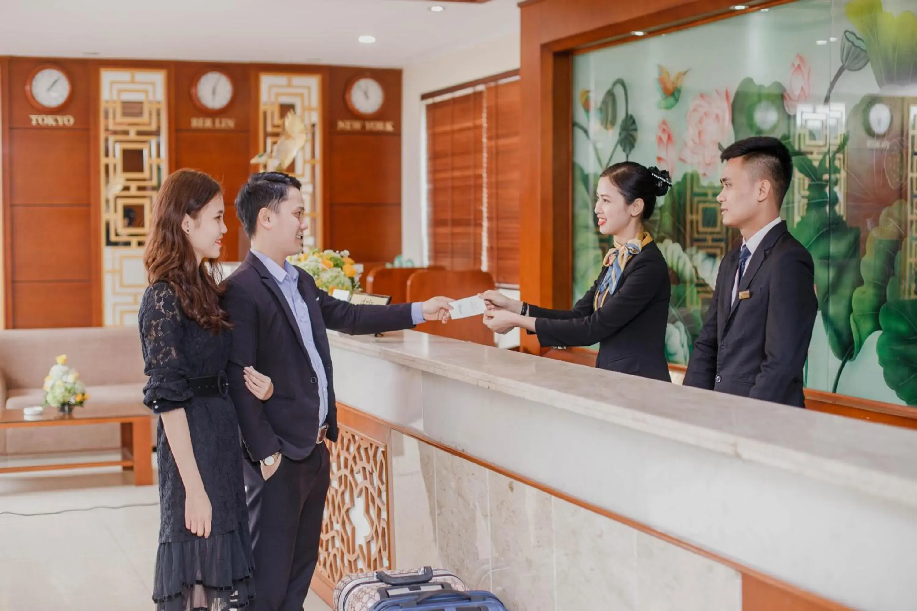 Lobby or reception in Muong Thanh Vinh Hotel Lobby or reception in Muong Thanh Vinh Hotel