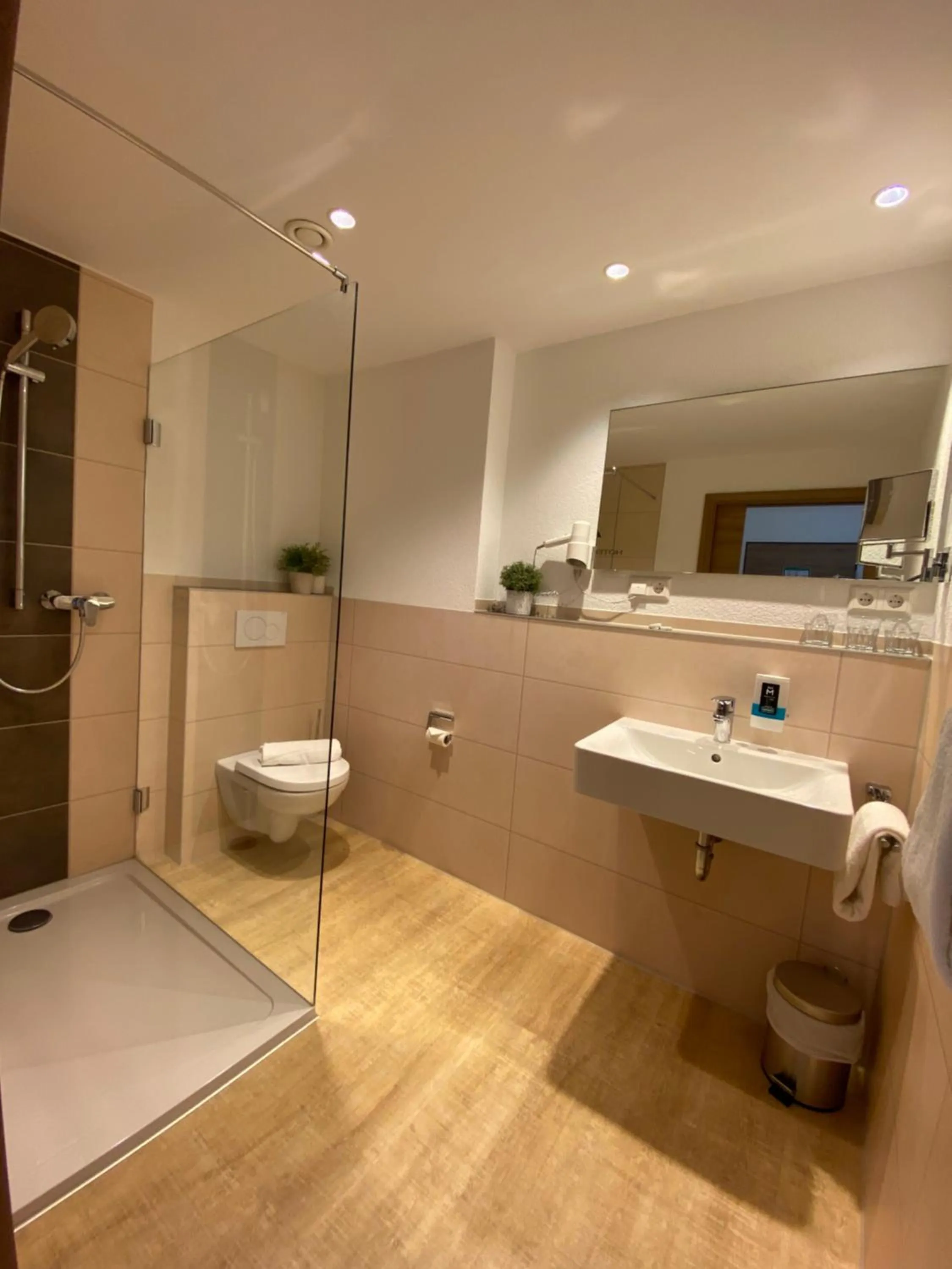 Bathroom in Hotel Asgard