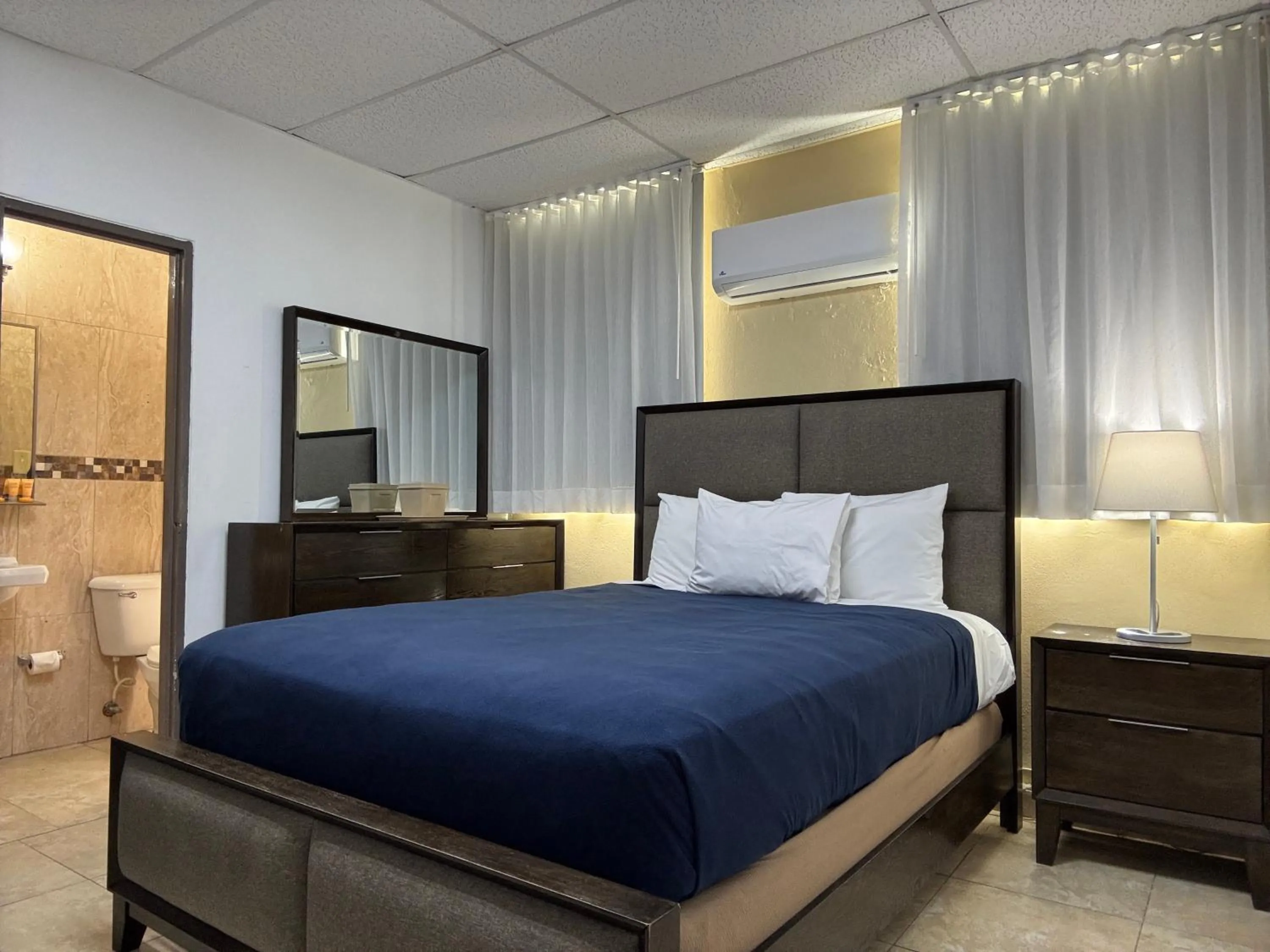 Bed in Sandy Beach Hotel