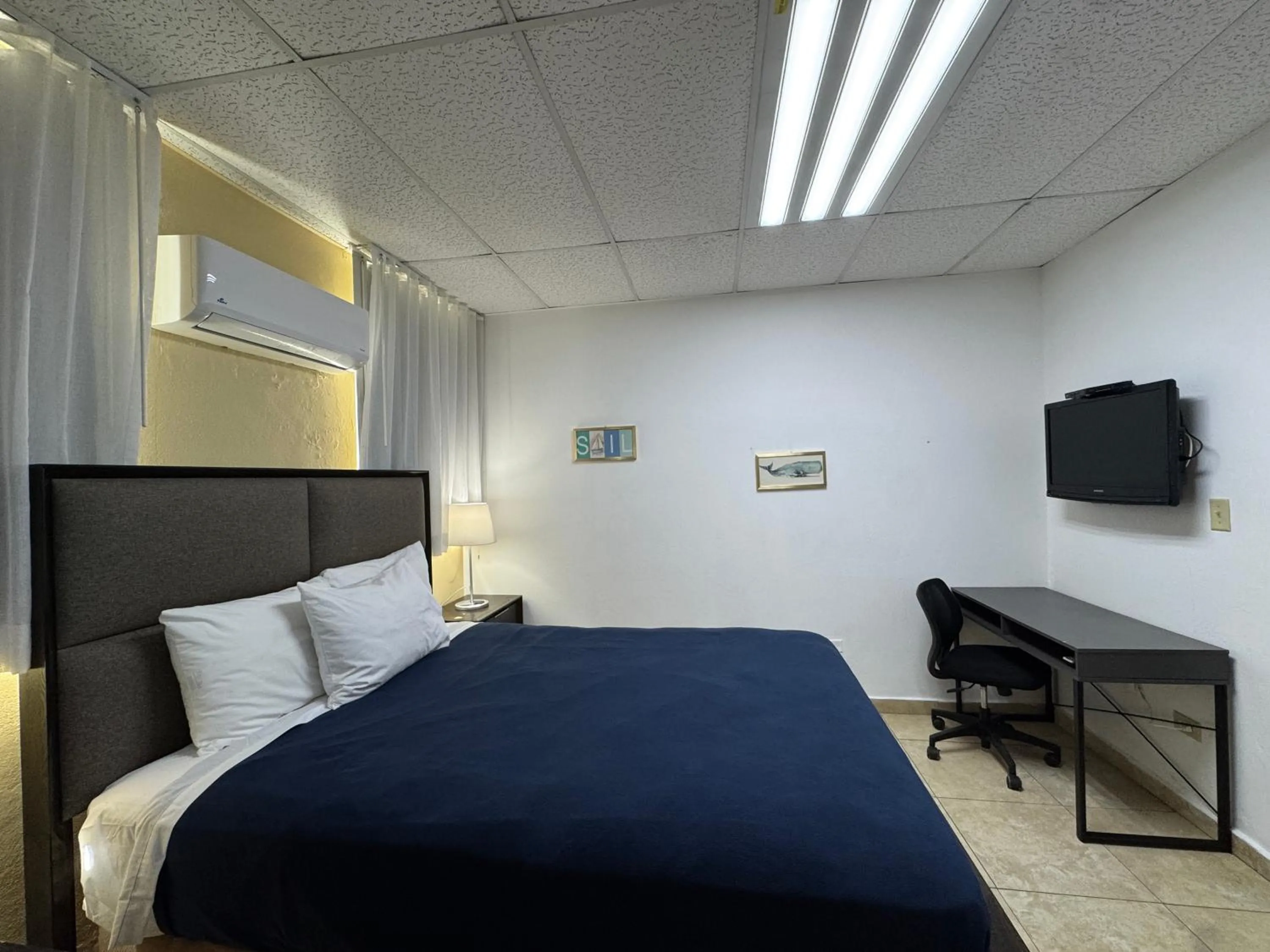 Bed in Sandy Beach Hotel