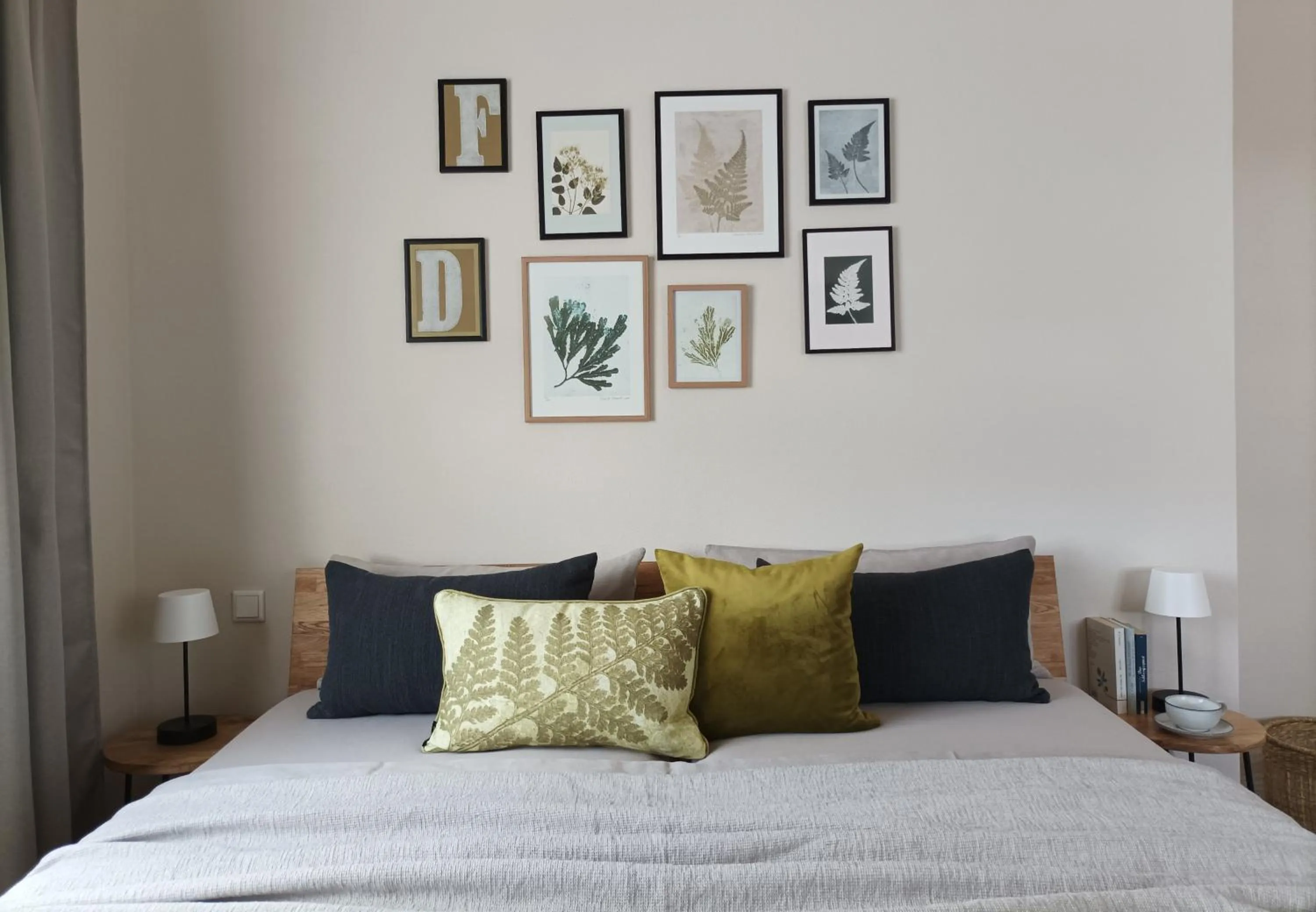 Bed in Das Kornburg-Quartier