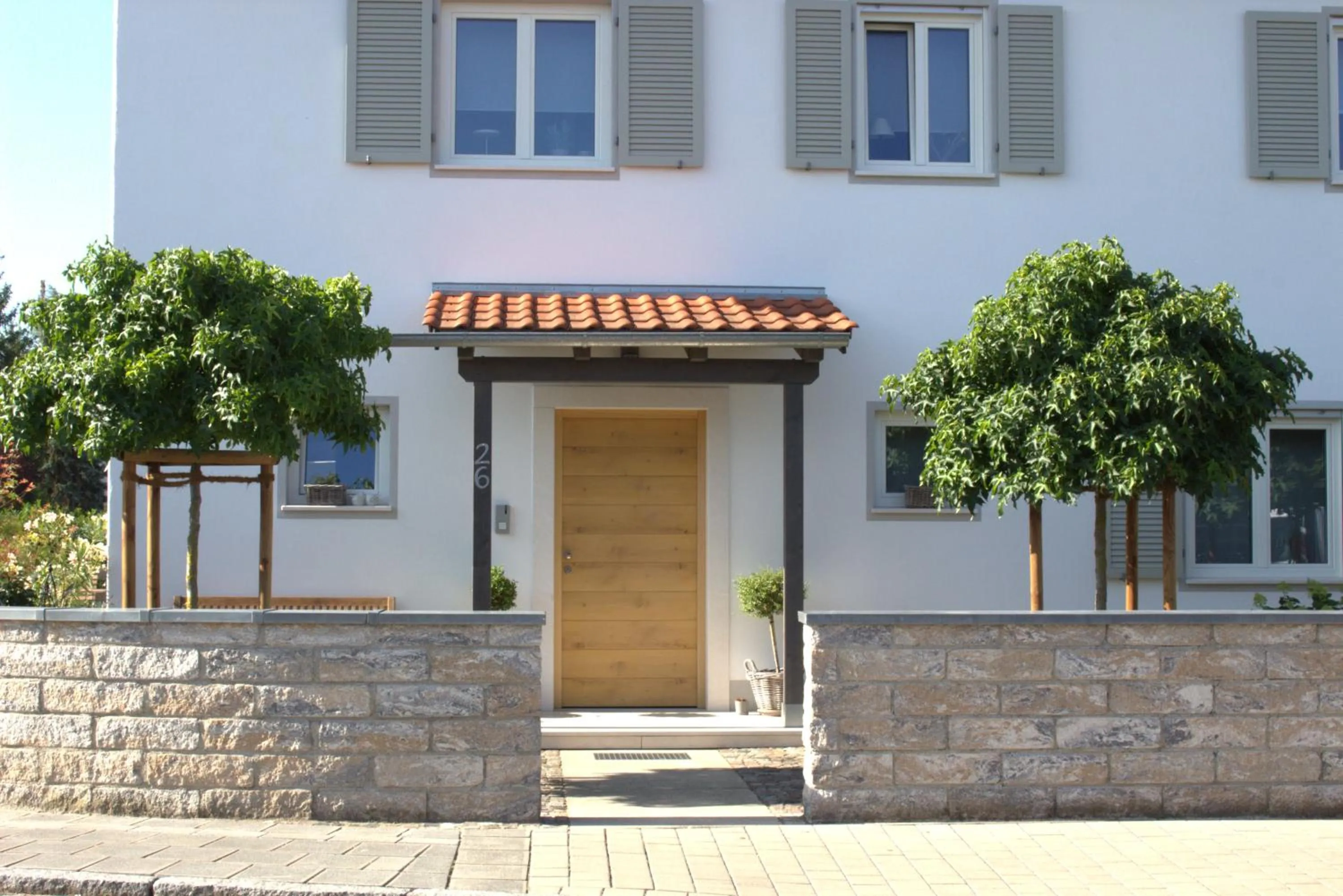 Property building in Das Kornburg-Quartier