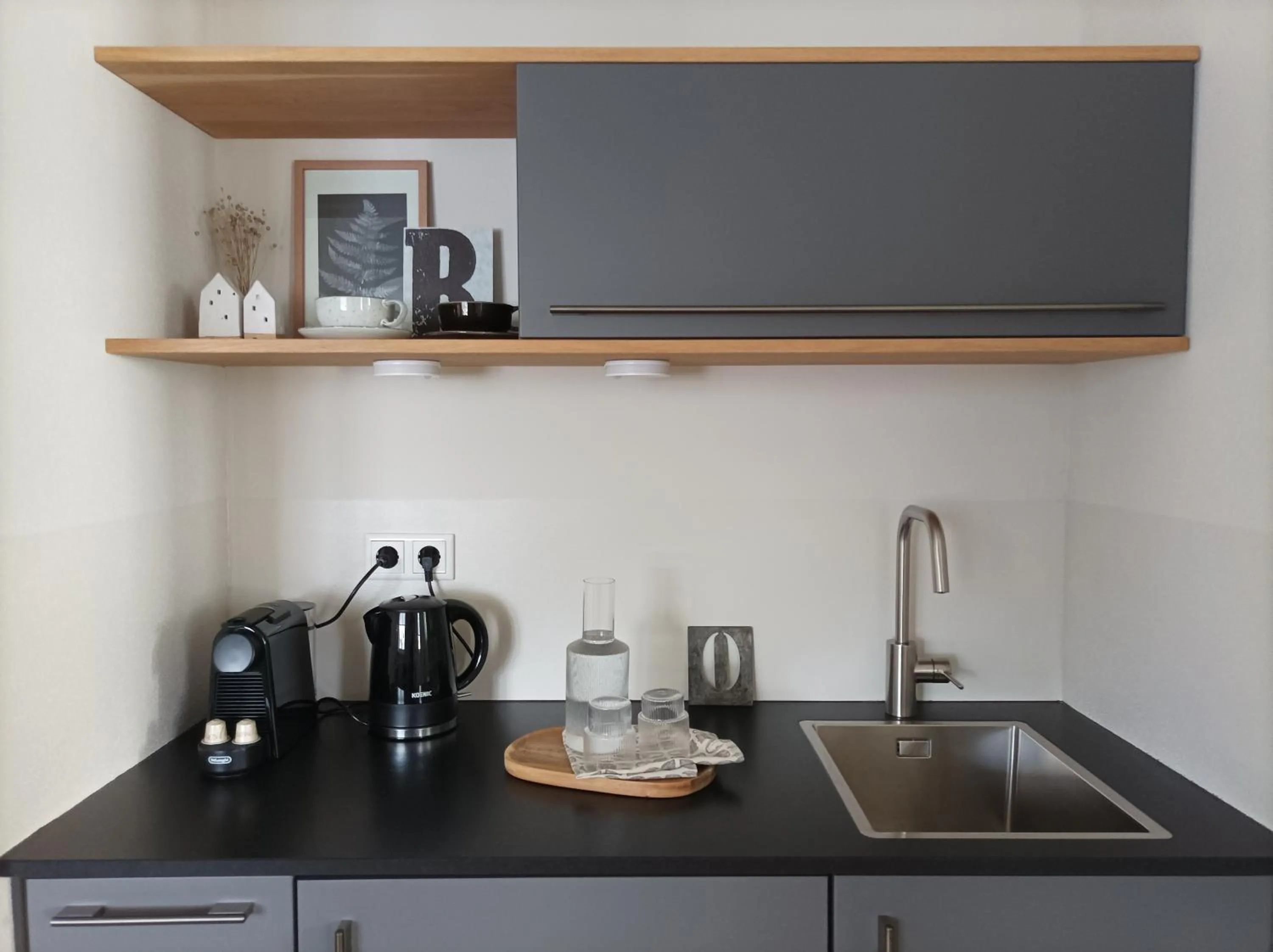 Kitchen or kitchenette in Das Kornburg-Quartier