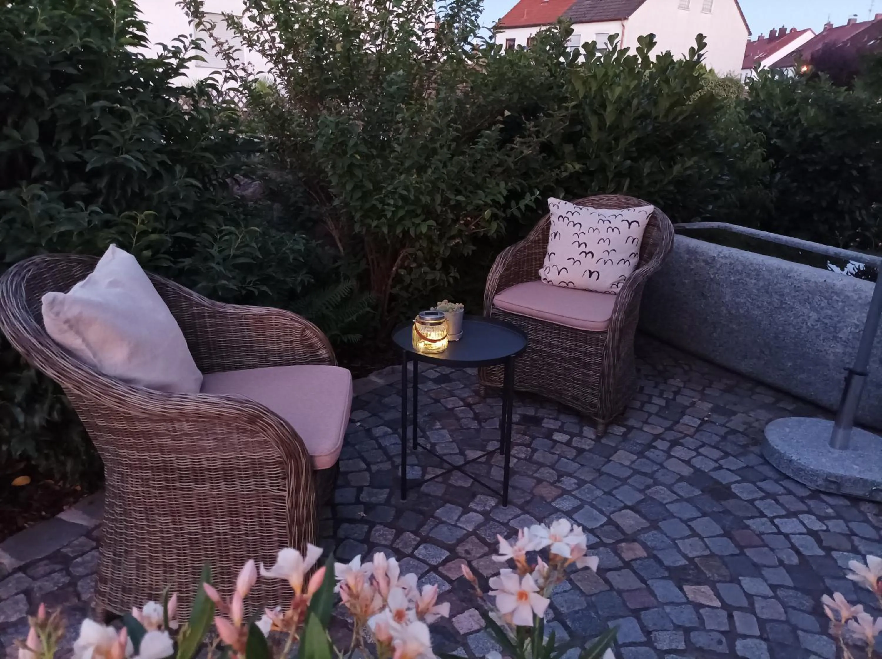 Garden in Das Kornburg-Quartier