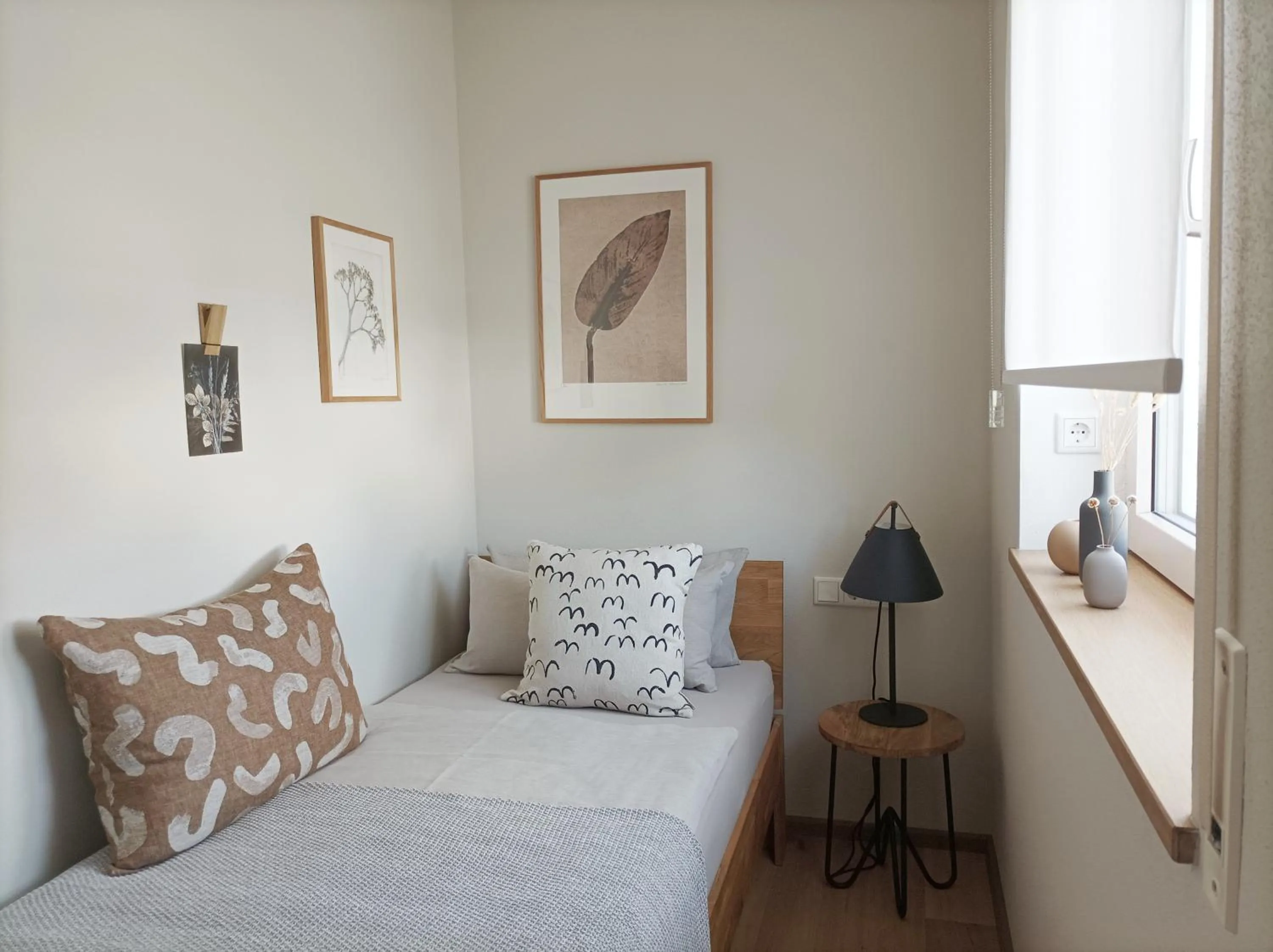 Bed in Das Kornburg-Quartier