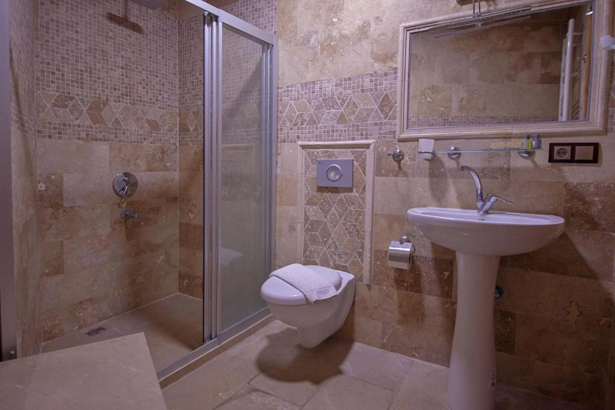 Shower in Peace Stone House