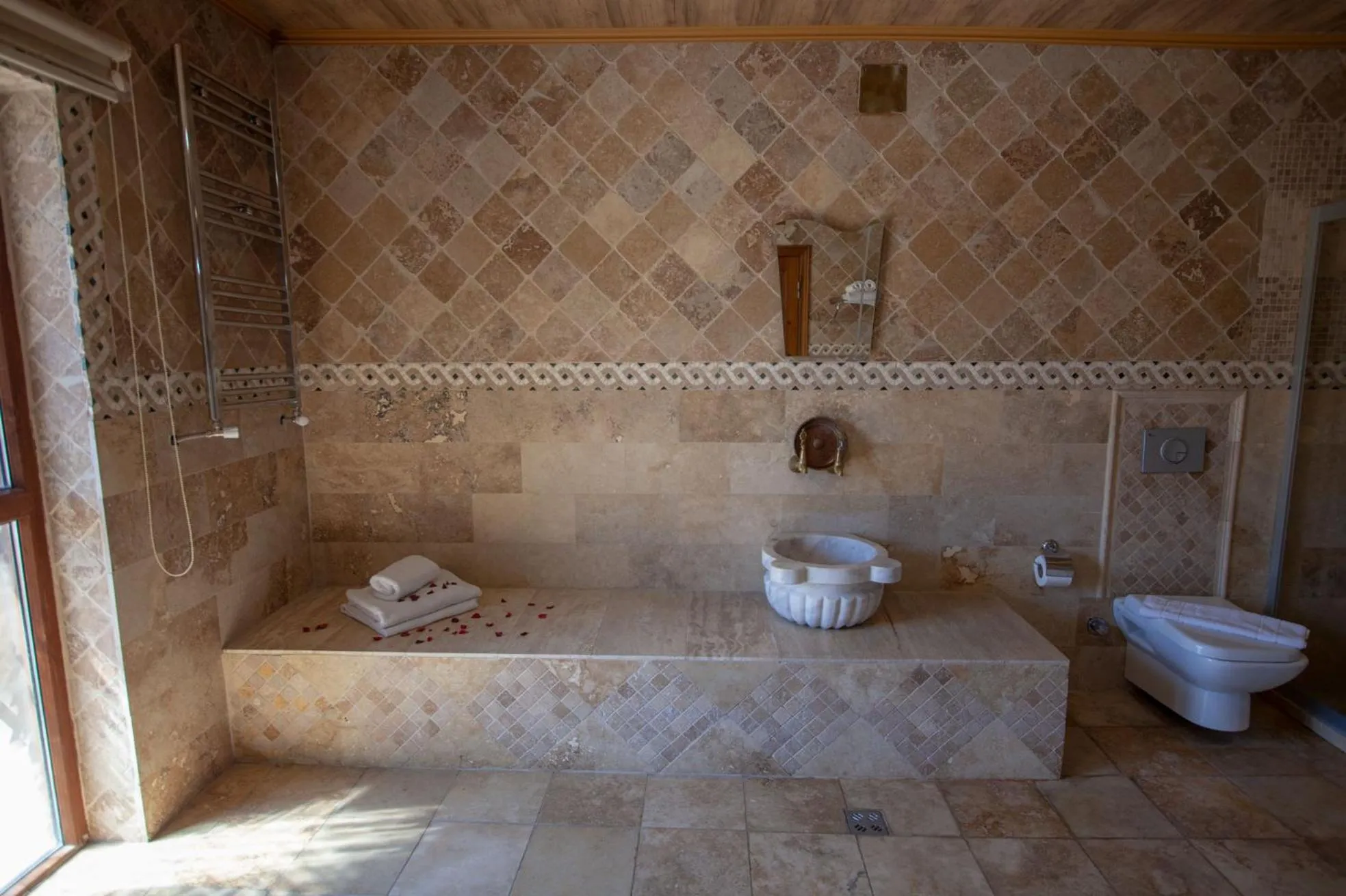 Toilet in Peace Stone House