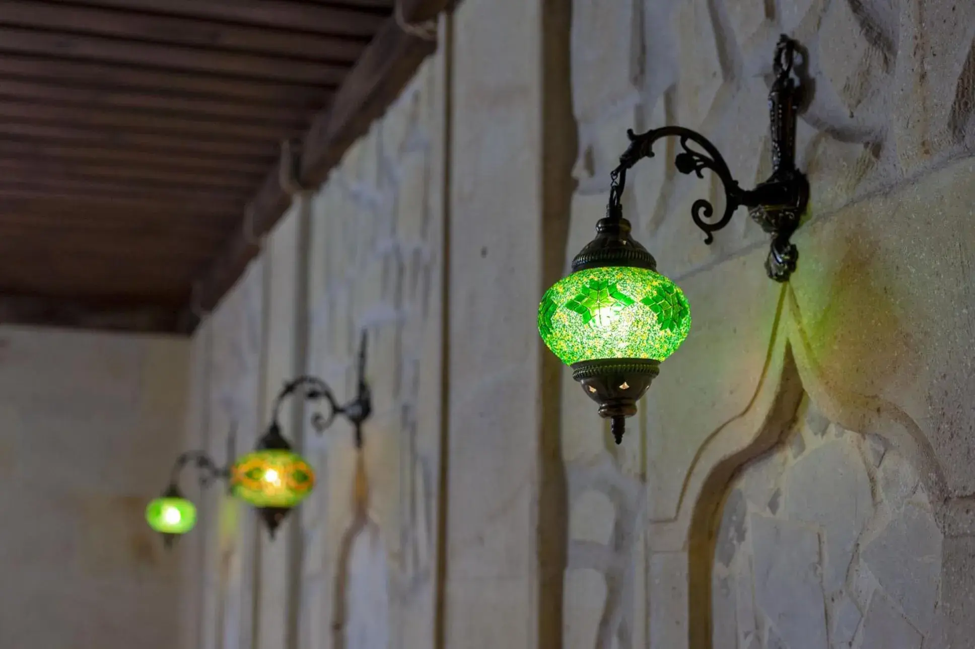 Facade/entrance in Peace Stone House Facade/entrance in Peace Stone House