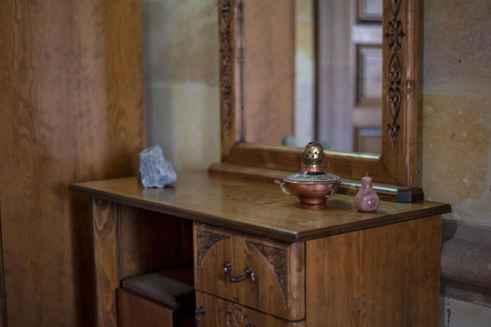Decorative detail in Peace Stone House