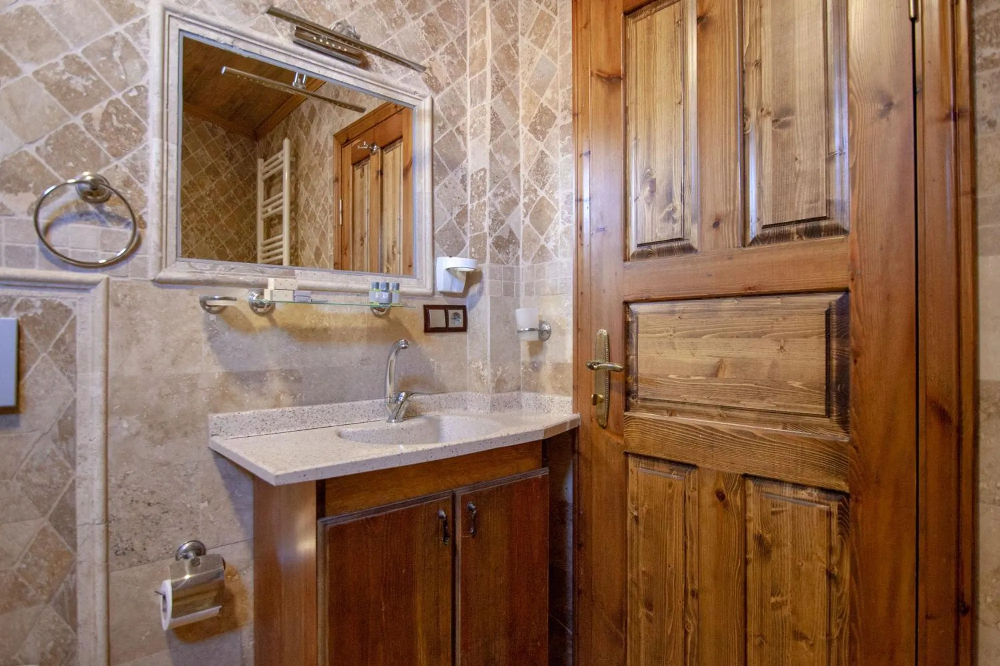 Shower in Peace Stone House