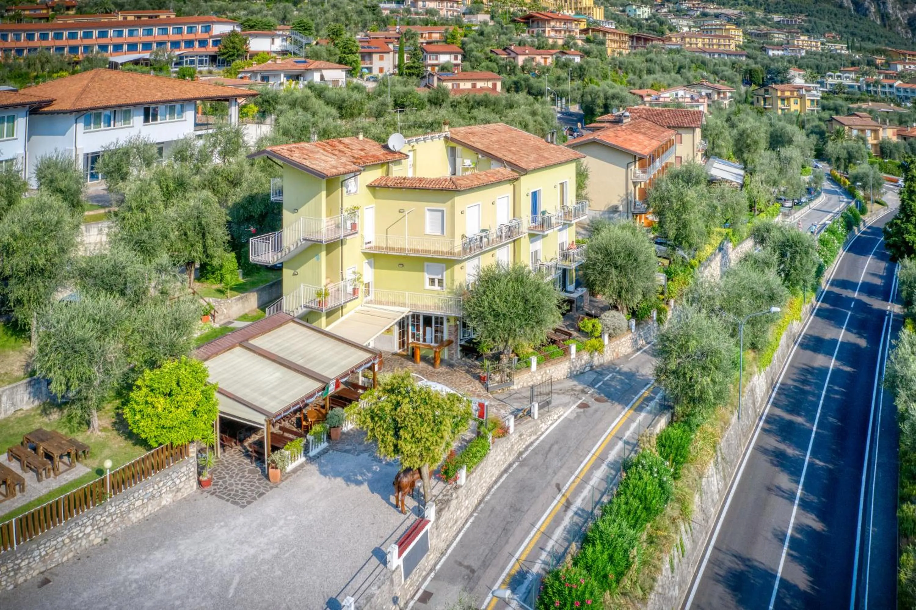 Bird's eye view in Hotel Casa Piantoni