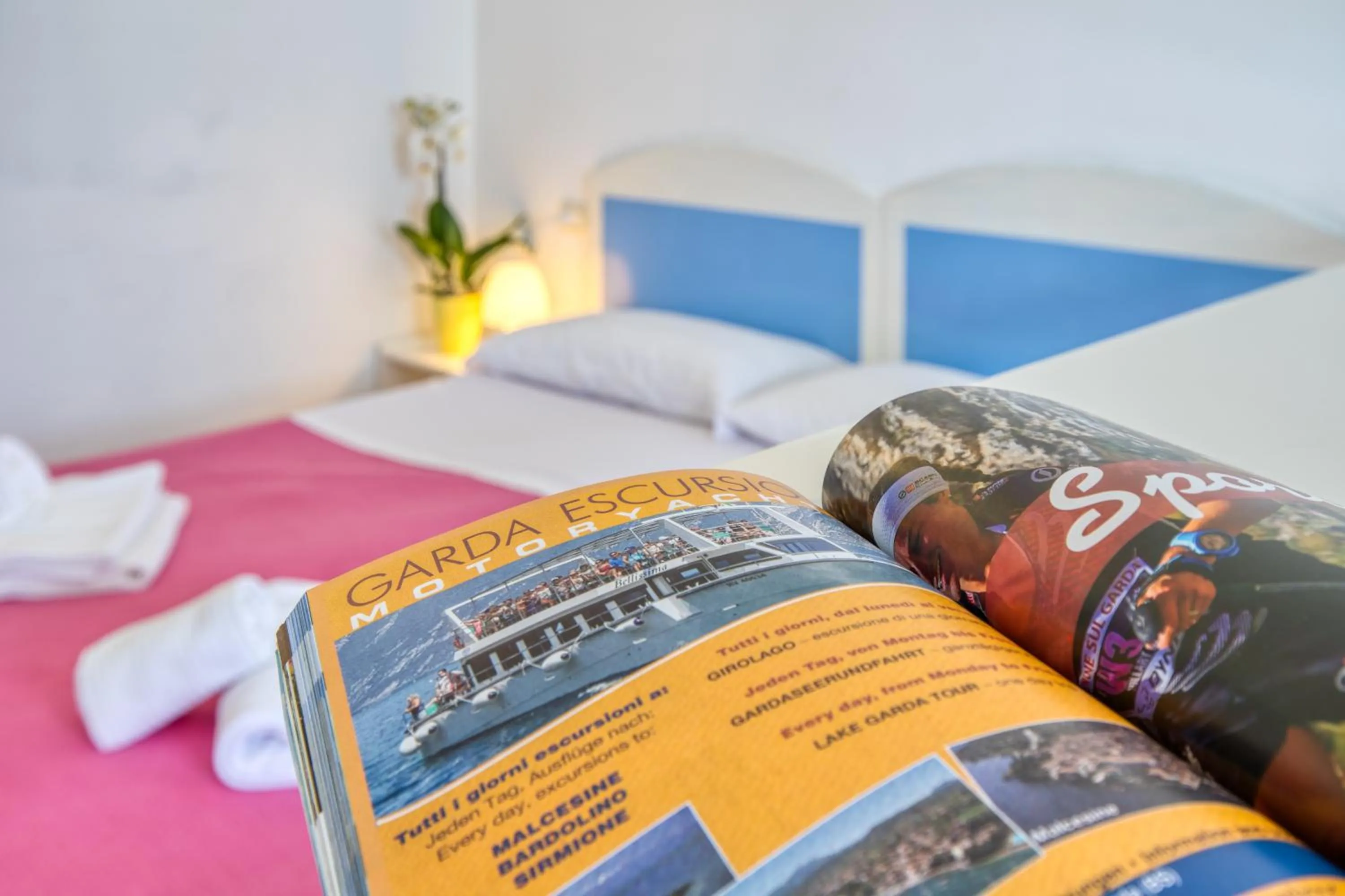 Bed in Hotel Casa Piantoni