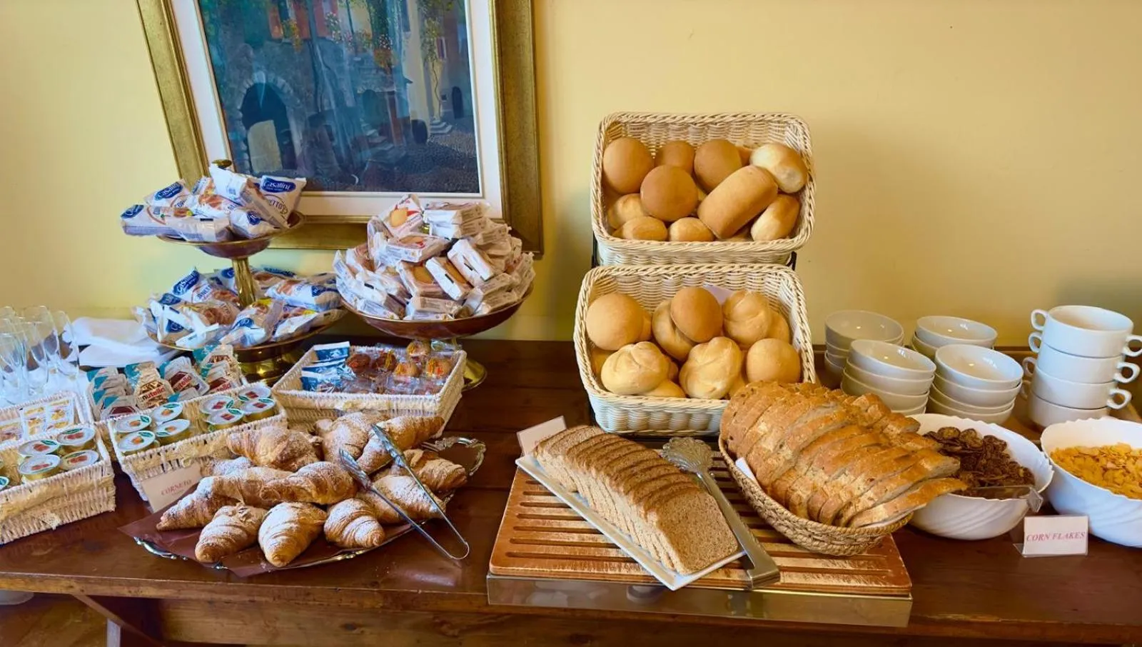 Breakfast in Hotel Casa Piantoni