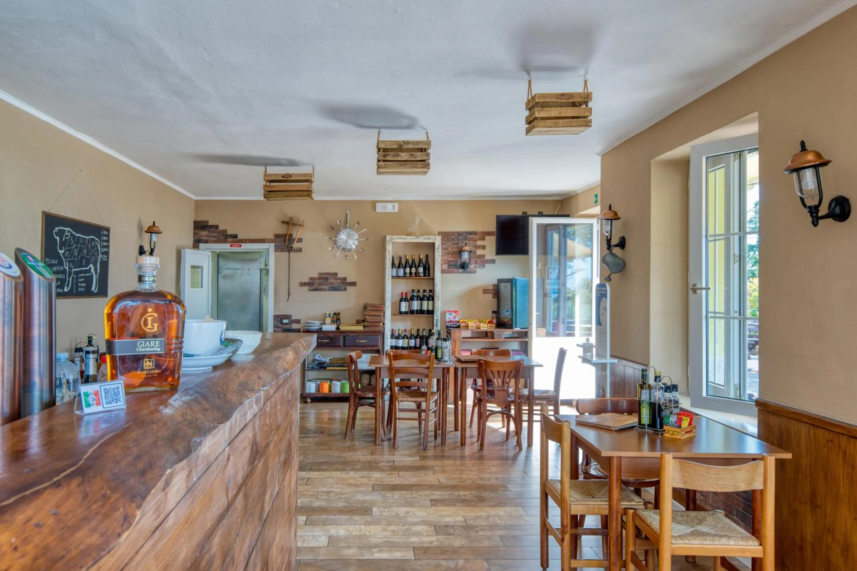 Restaurant/places to eat in Hotel Casa Piantoni