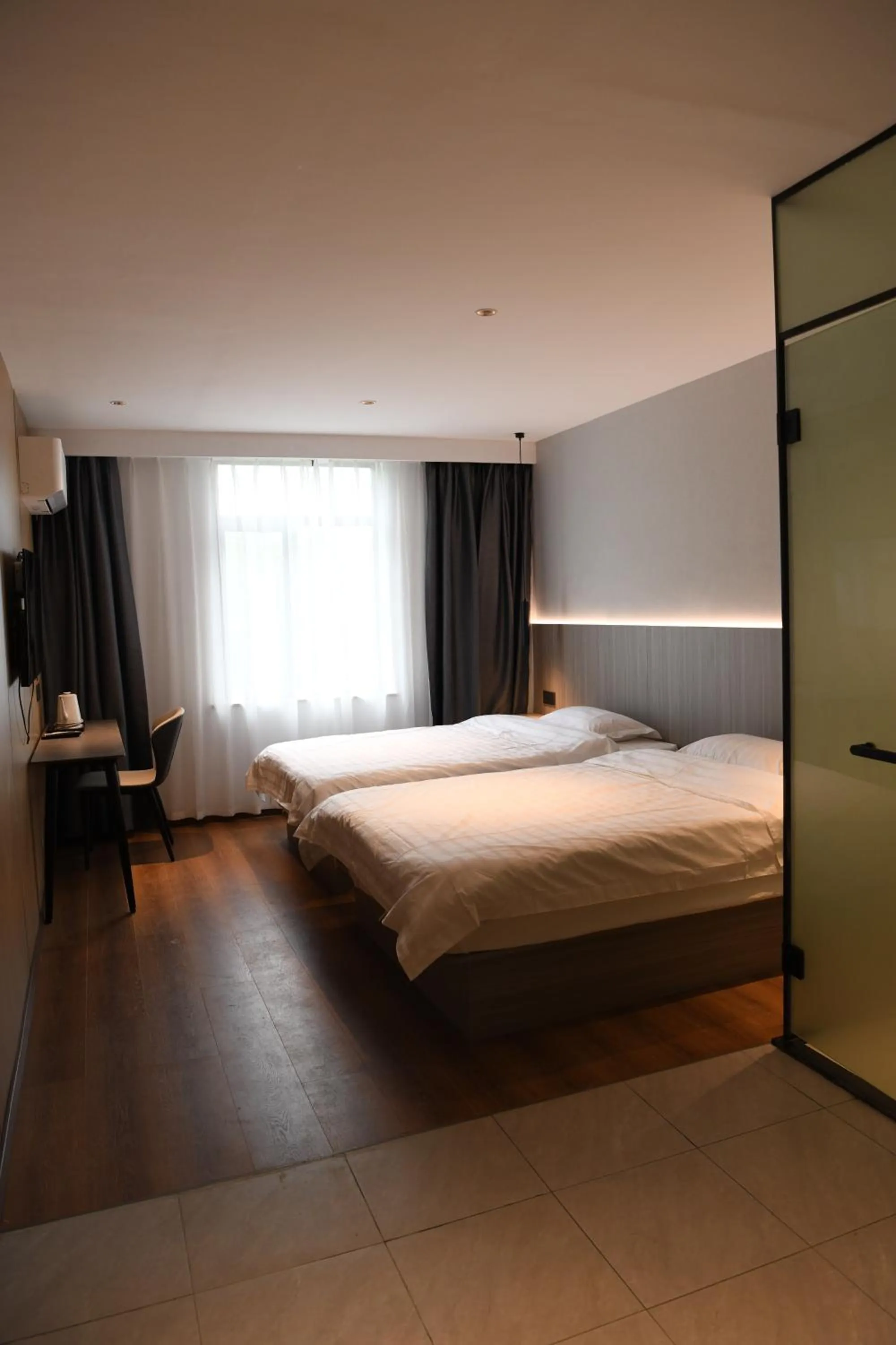 Bed in Jingdezhen International Youth Hostel