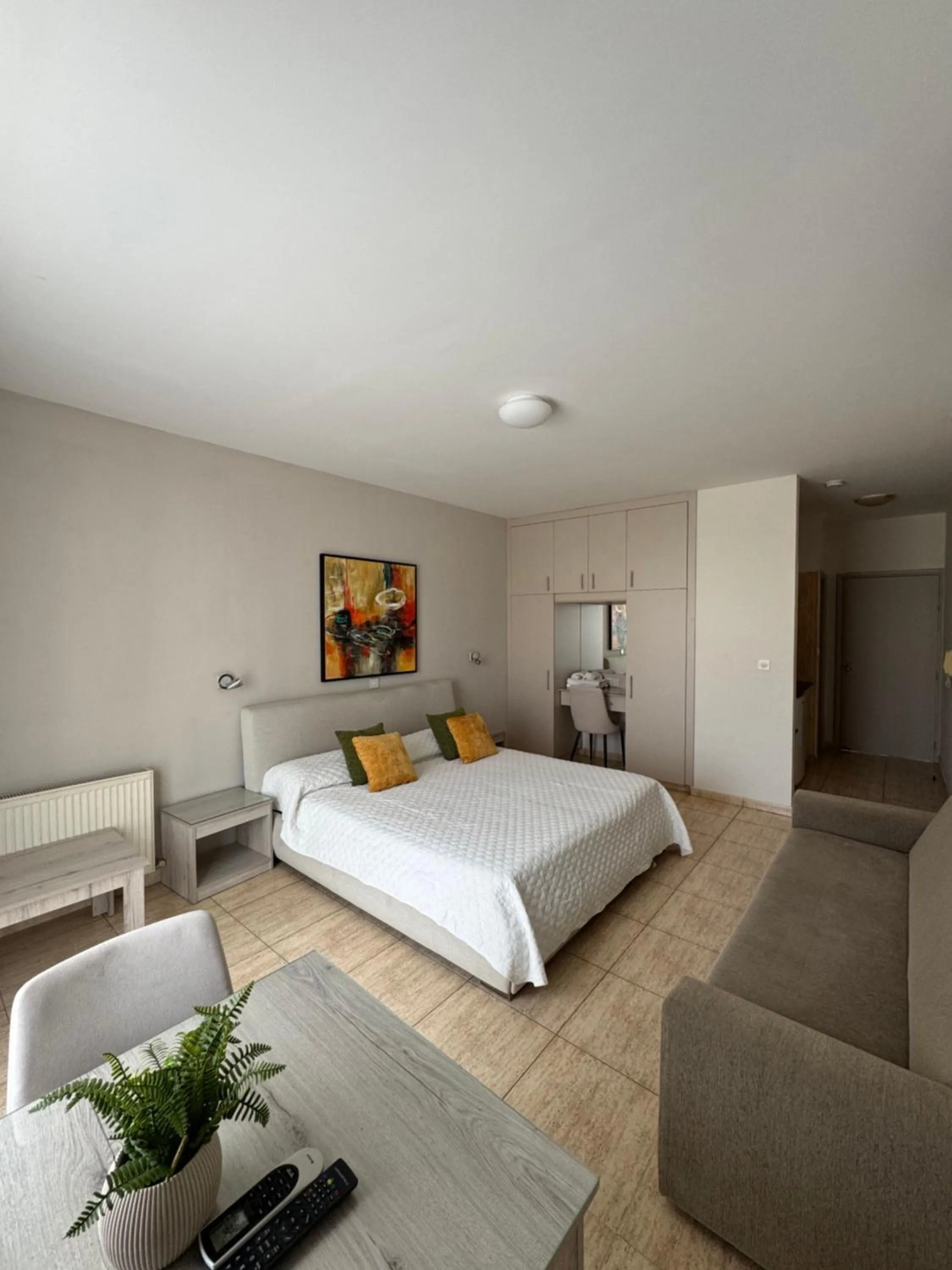 Bed in Marianna Hotel Apartments