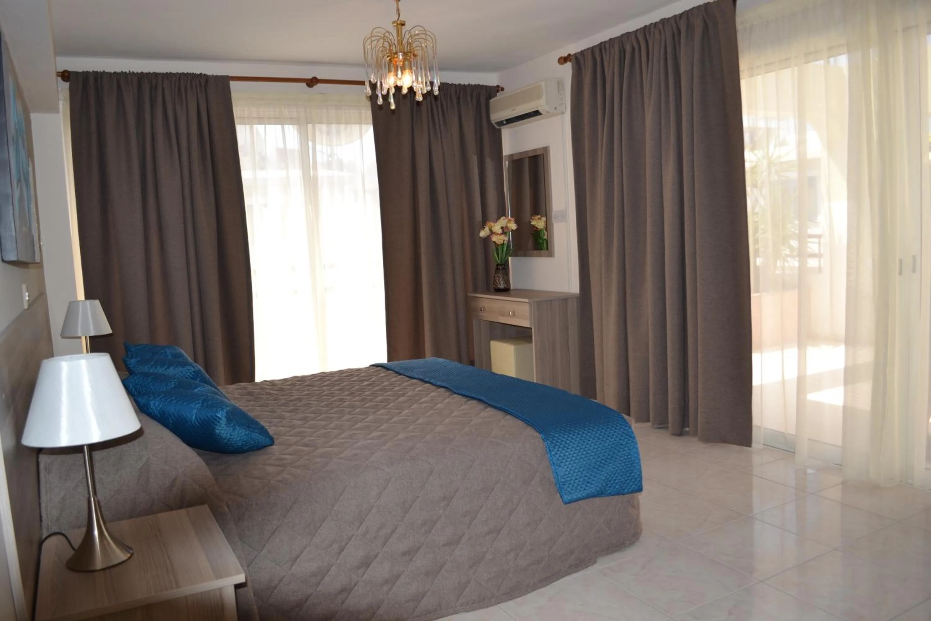 Bedroom, Bed in Marianna Hotel Apartments