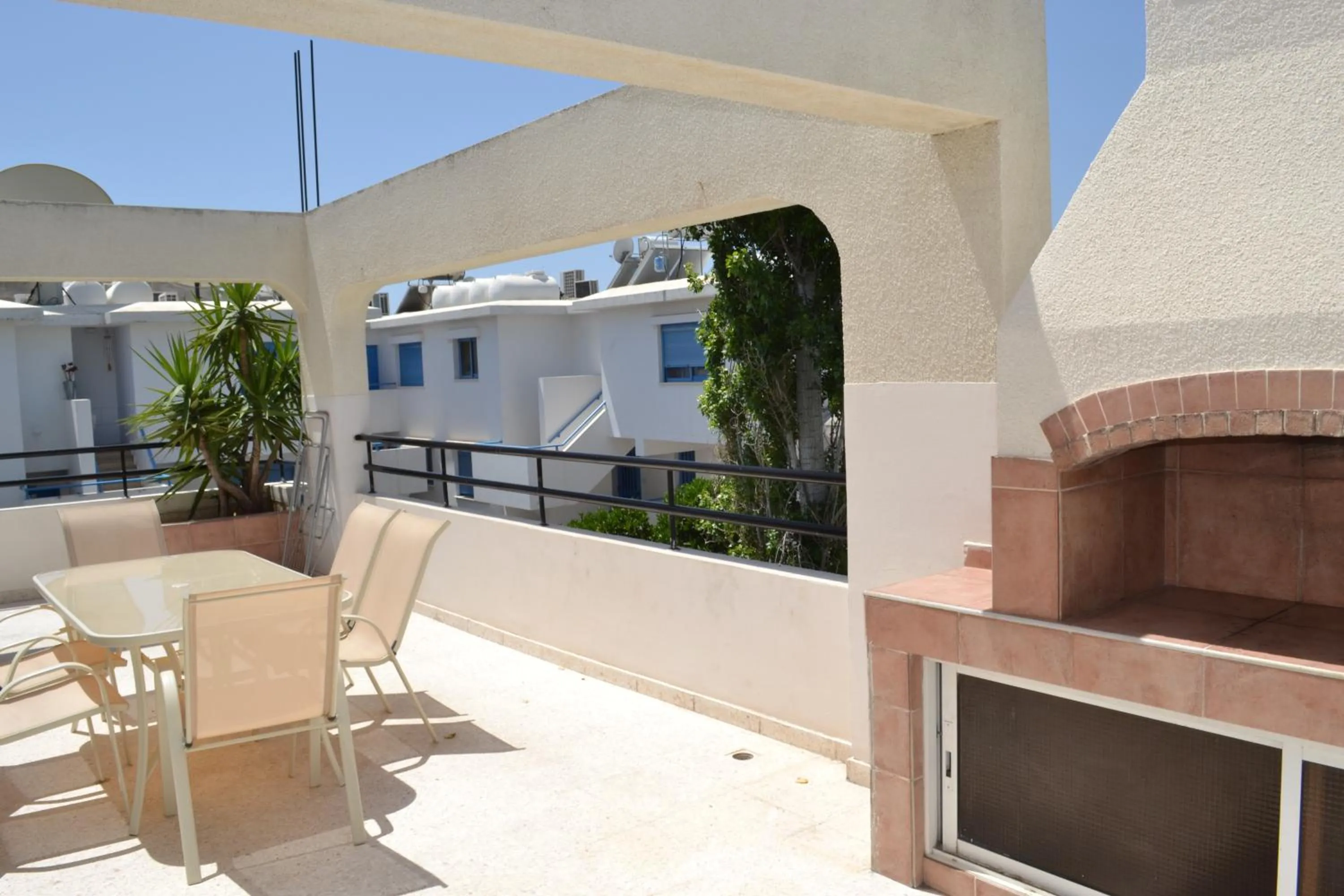 Patio in Marianna Hotel Apartments