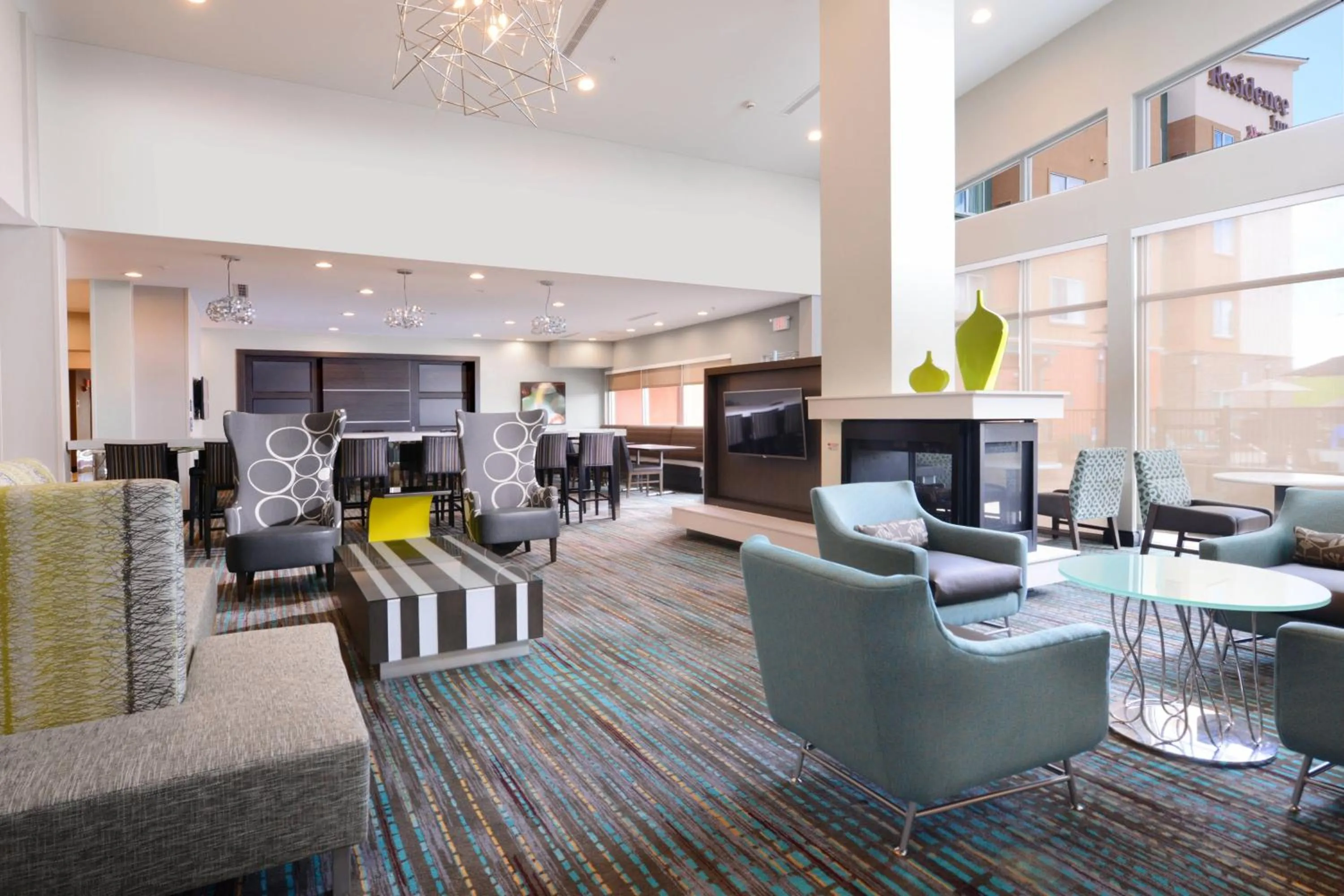 Lobby or reception in Residence Inn by Marriott Houston Pasadena