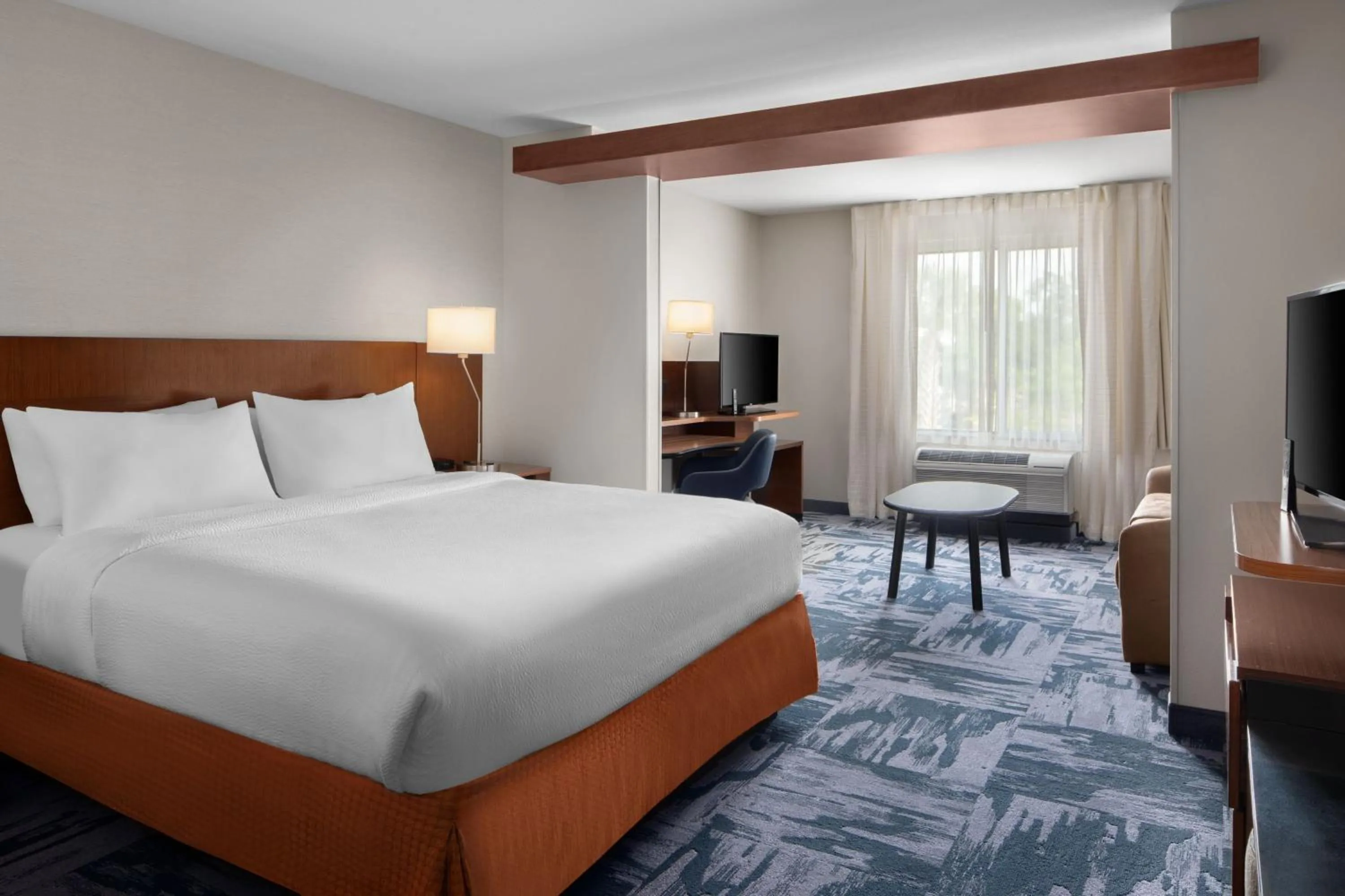 Bedroom, Bed in Fairfield Inn & Suites by Marriott Orlando Kissimmee/Celebration