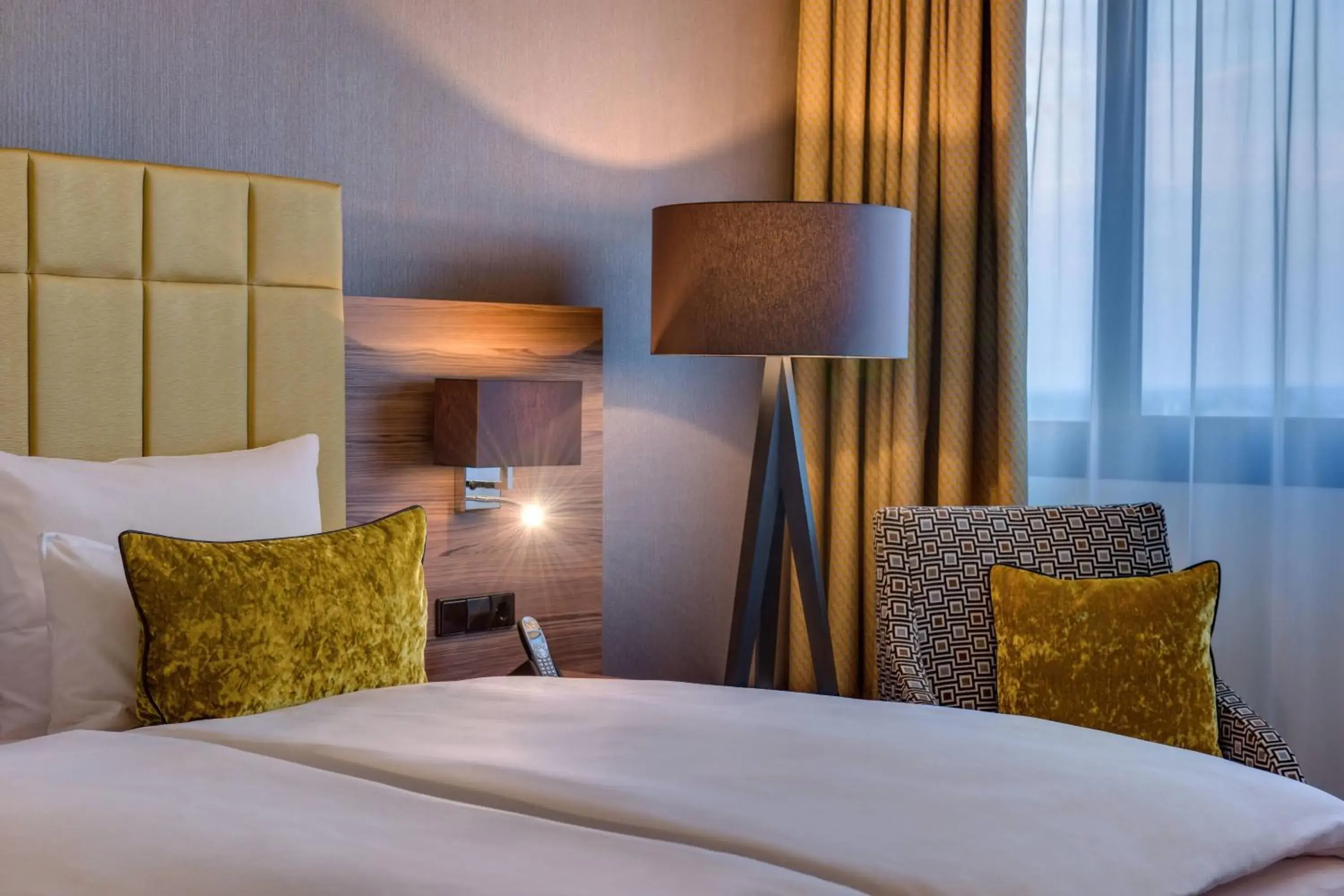 Executive, Executive lounge access, Guest room, High floor in Bonn Marriott Hotel Executive, Executive lounge access, Guest room, High floor in Bonn Marriott Hotel