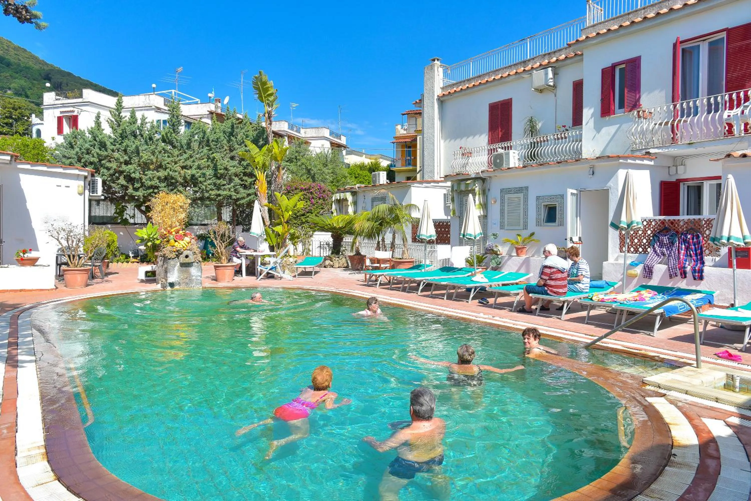 Swimming pool in Charme Hotel La Villa Tina
