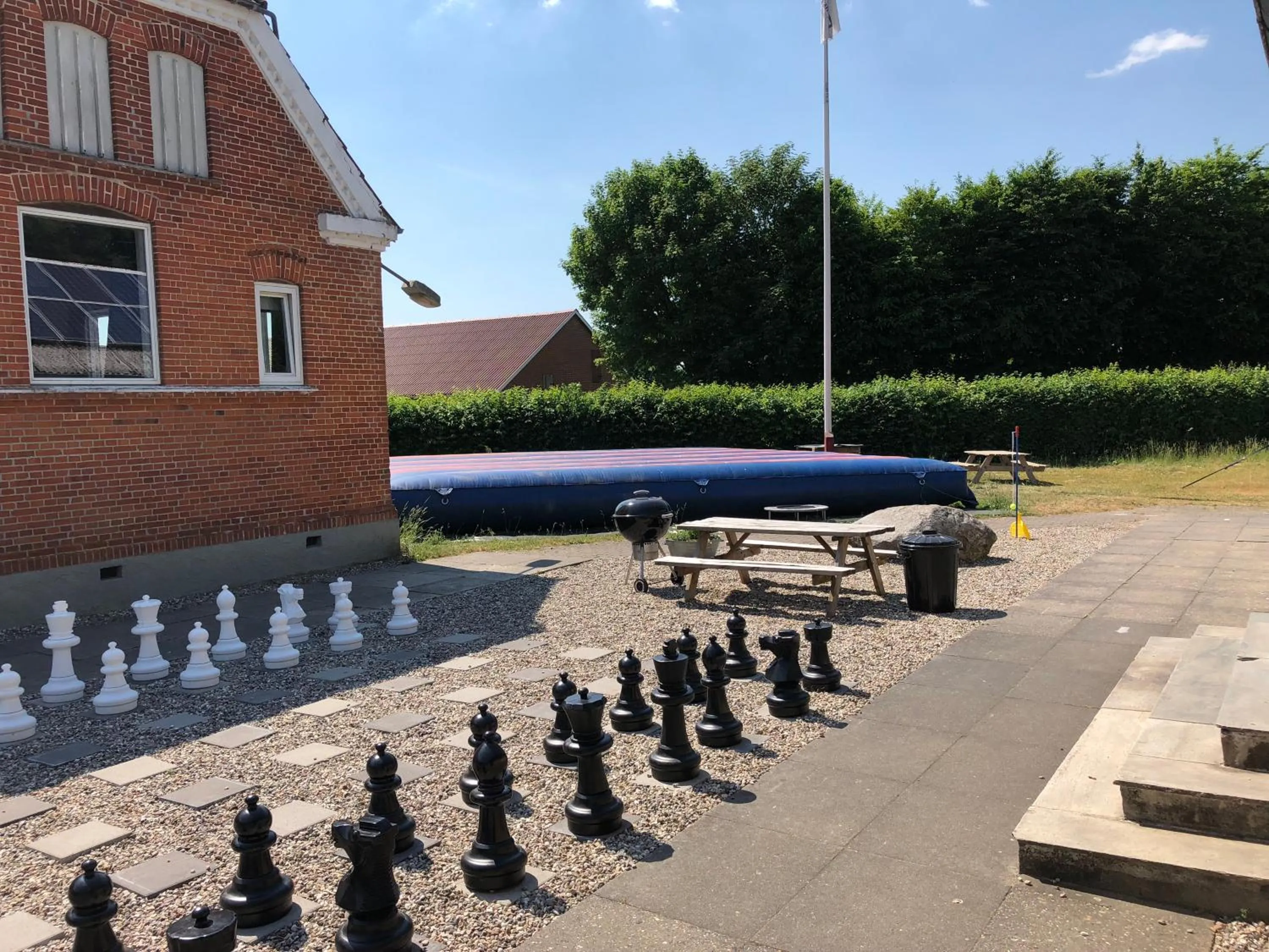 Children play ground in Hestkær Family Rooms