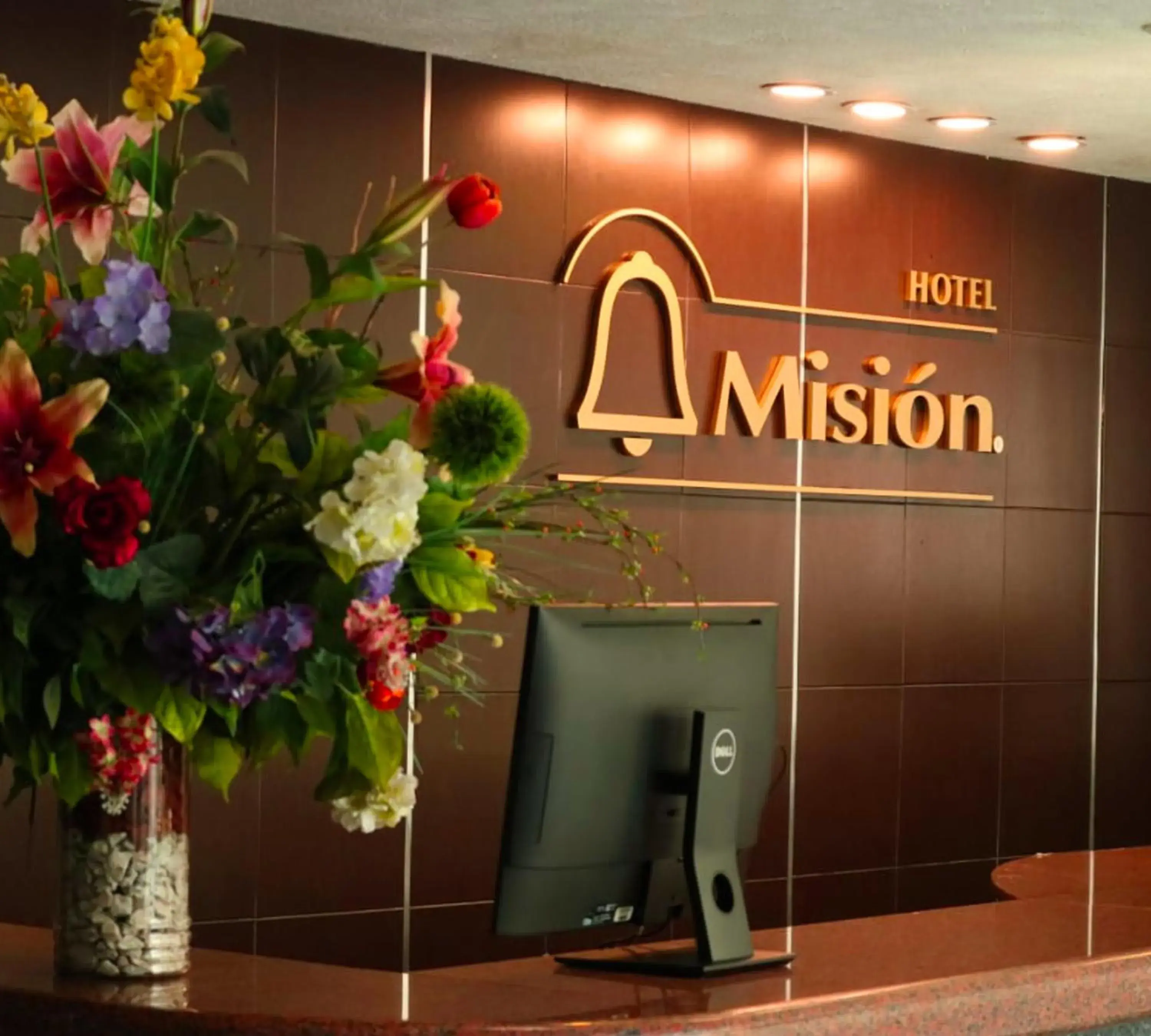 Lobby or reception in Mision Pachuca Lobby or reception in Mision Pachuca