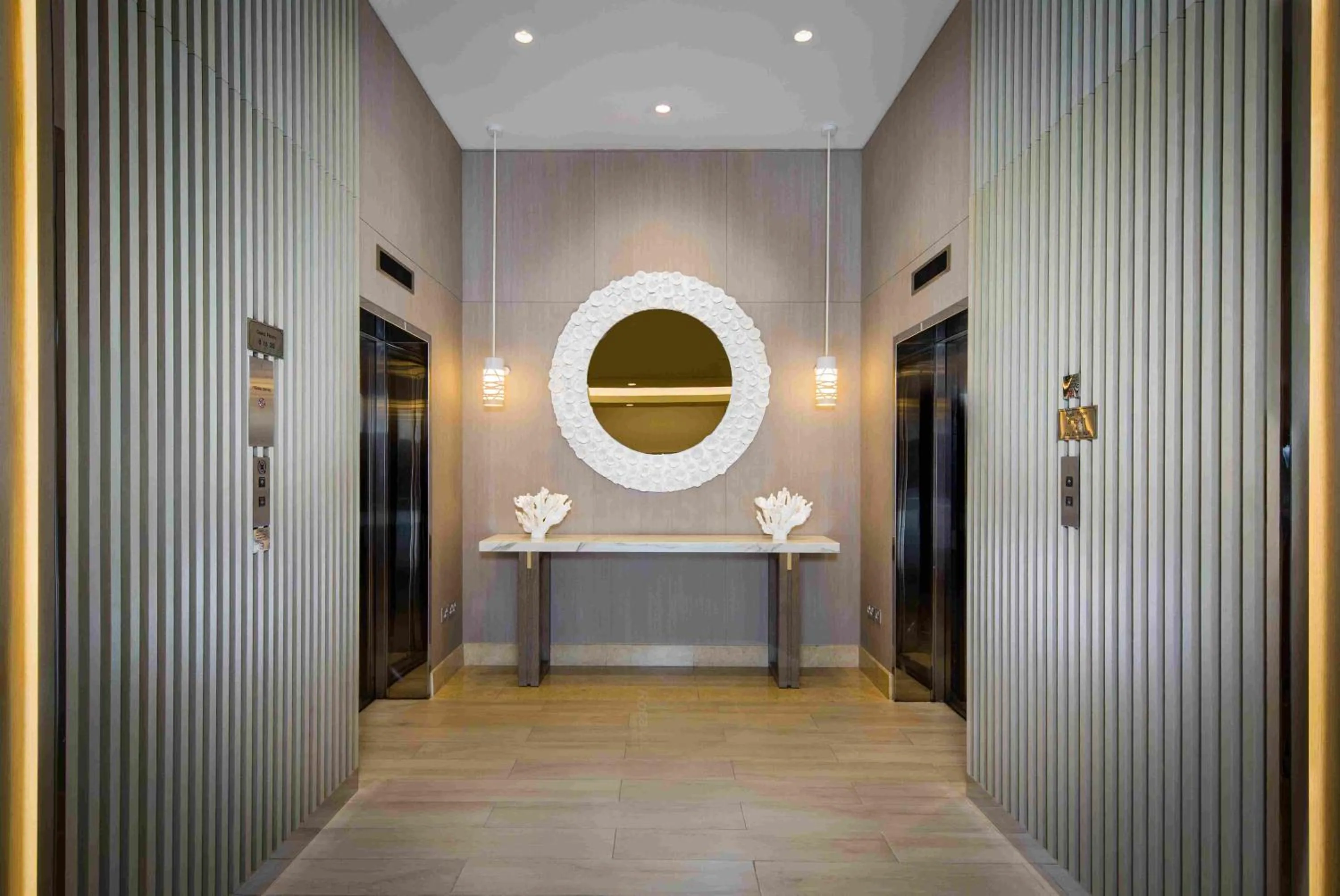 elevator in Beach Rotana – All Suites