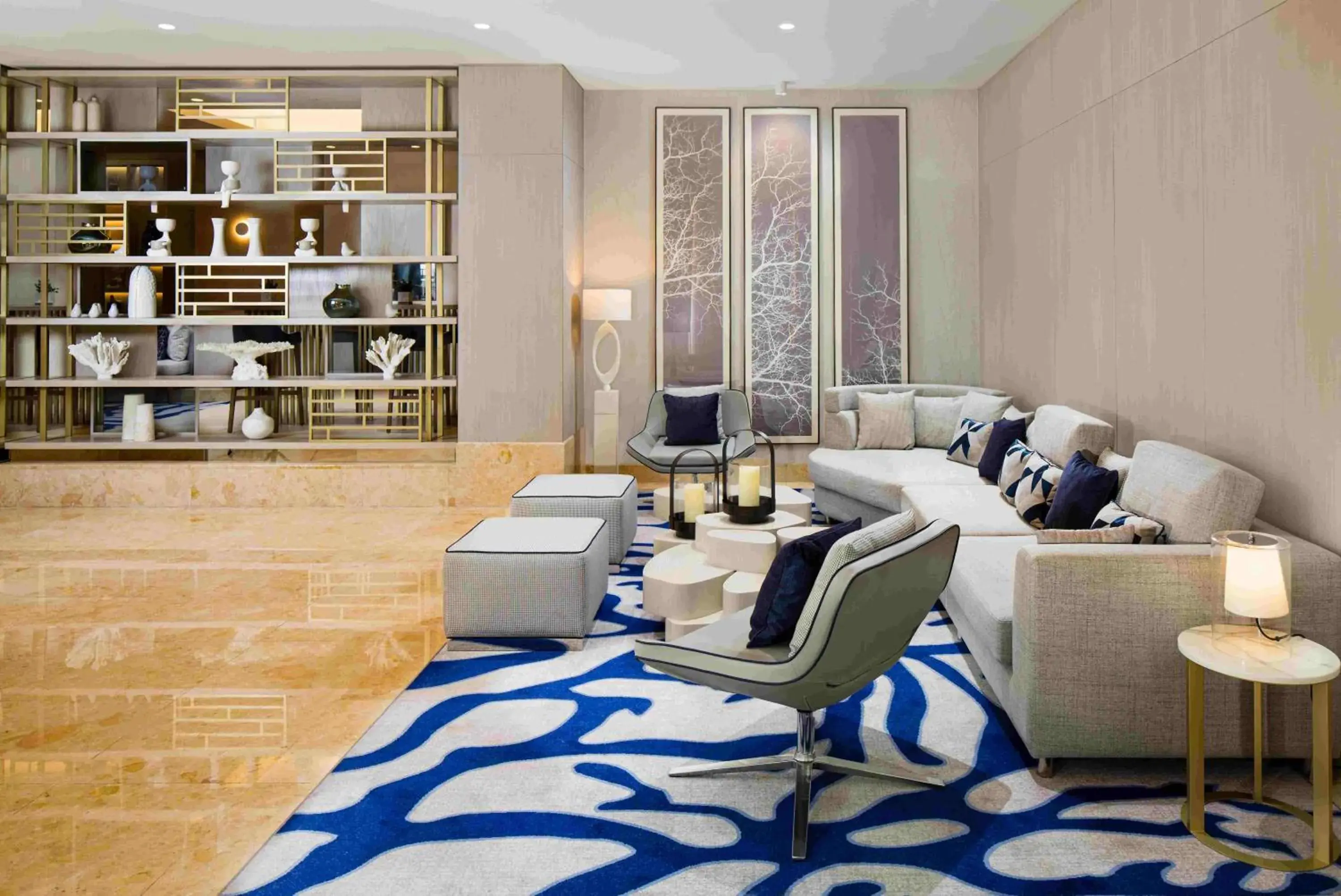 Lobby or reception in Beach Rotana – All Suites Lobby or reception in Beach Rotana – All Suites