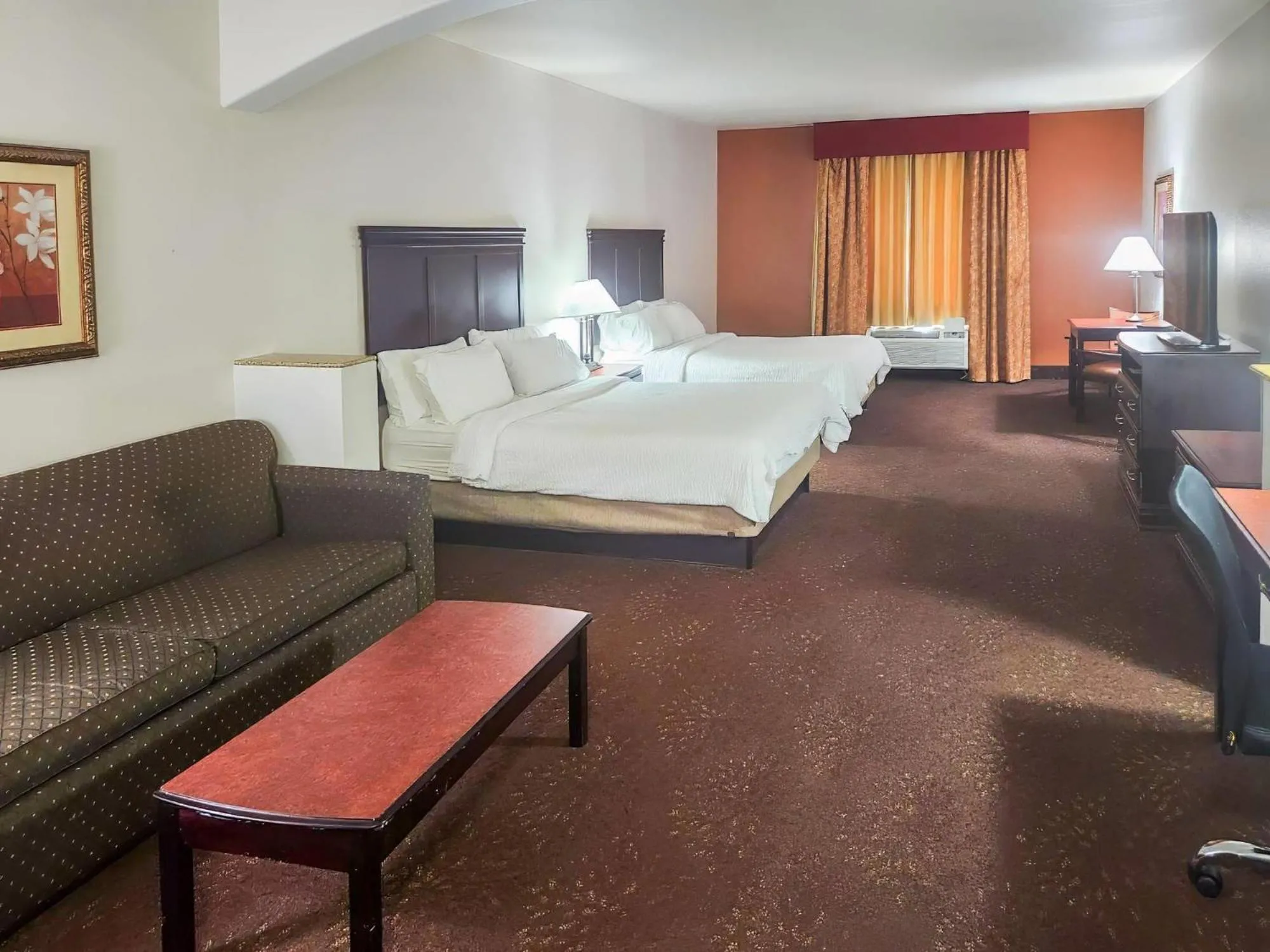 Bedroom, Bed in Country Inn & Suites by Radisson, Terrell