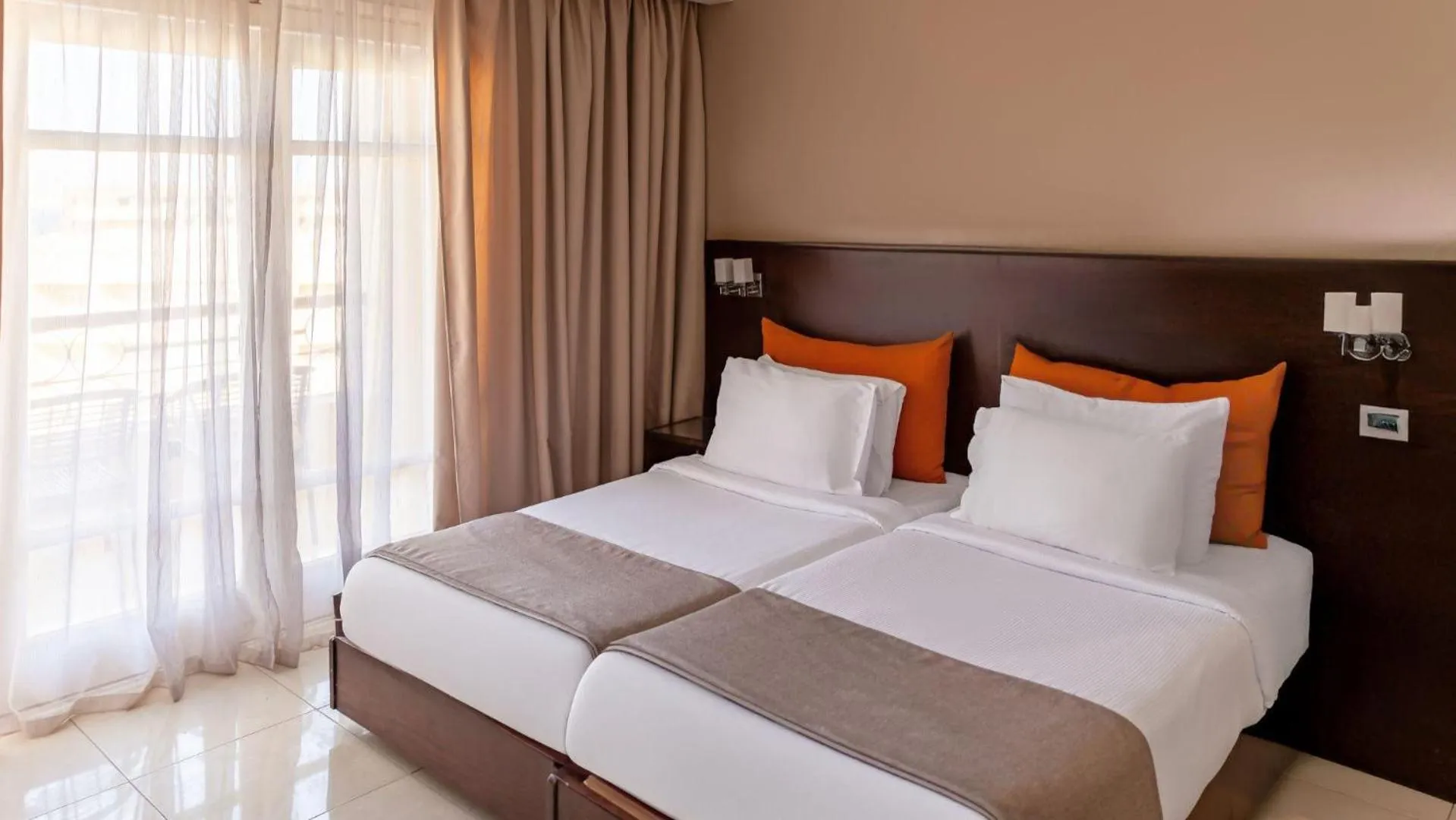 Photo of the whole room, Bed in Sunny Days Mirette Family Resort