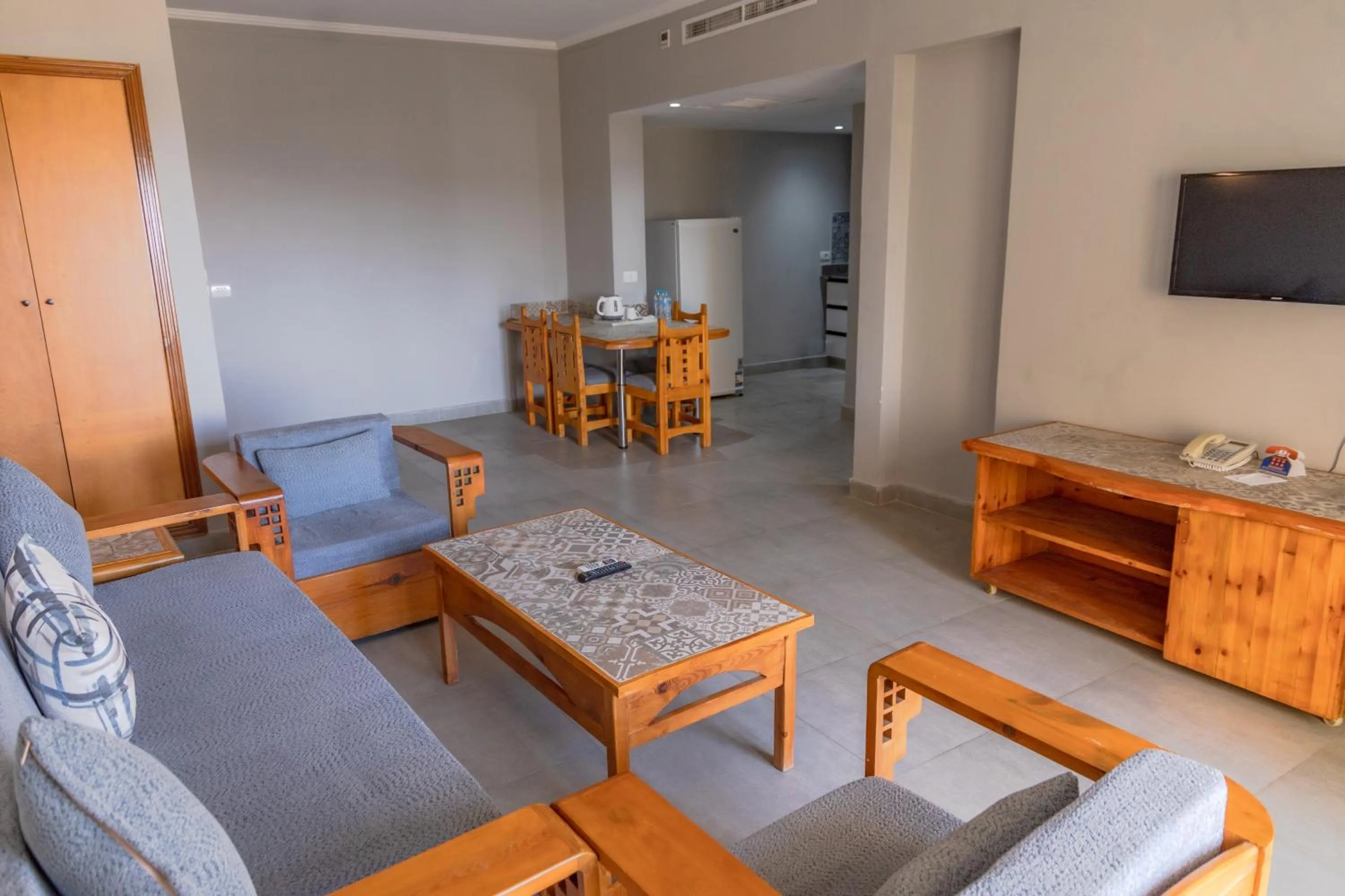 Communal lounge/ TV room in Sunny Days Mirette Family Resort