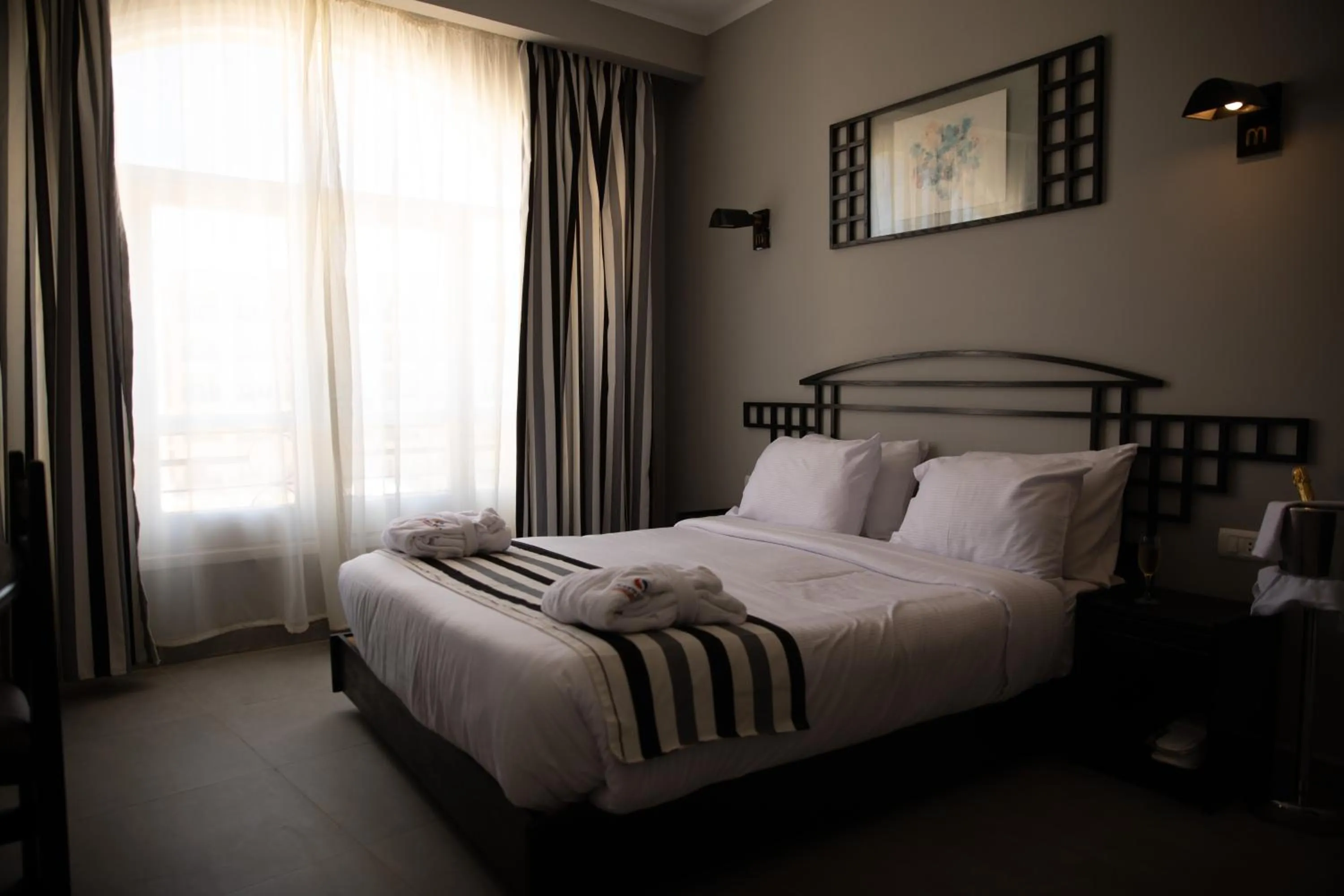 Bed in Sunny Days Mirette Family Resort