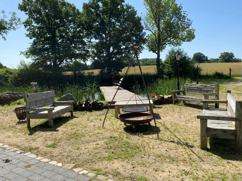 BBQ facilities in Herrenhaus Gut Neuruppersdorf