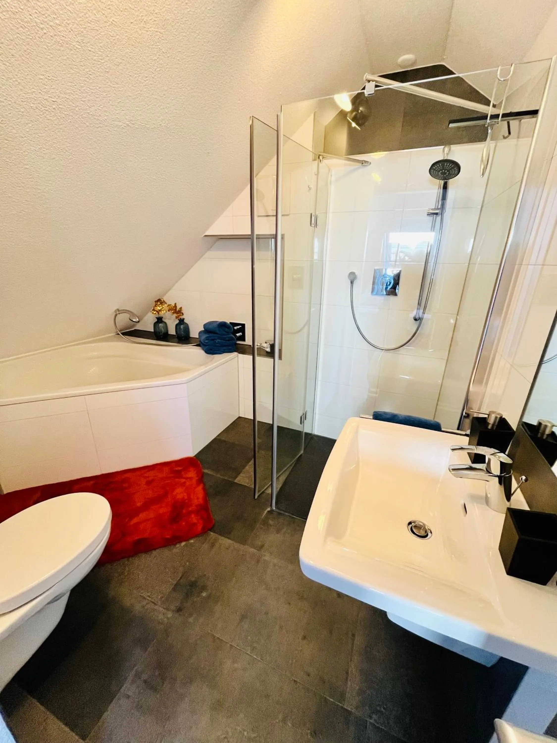 Shower in Villa am Park Apartment