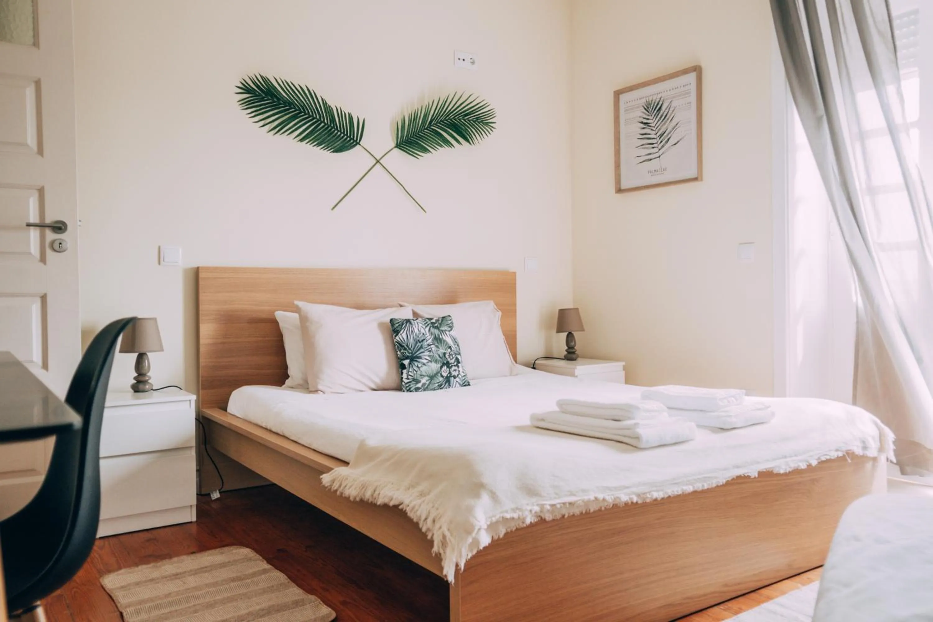 Bed in Green Coast Surf House