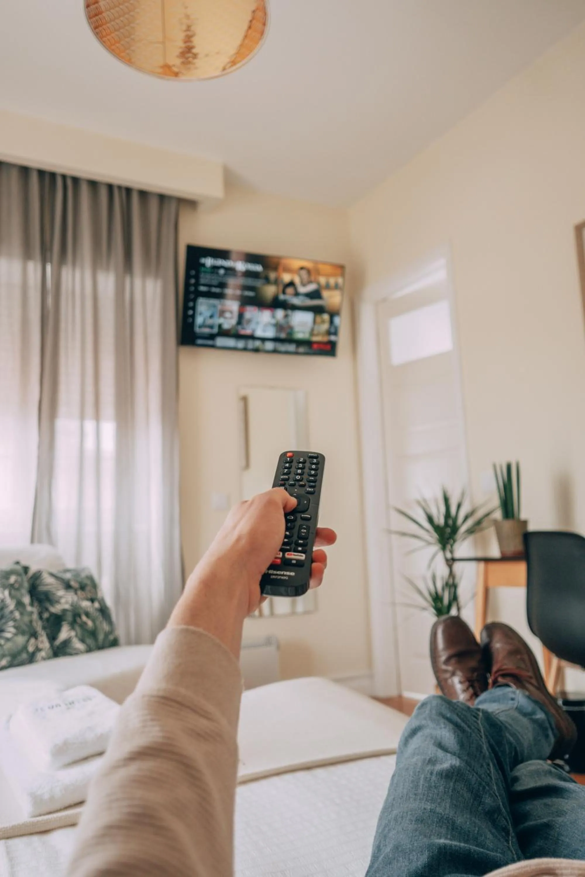 TV and multimedia, Bed in Green Coast Surf House