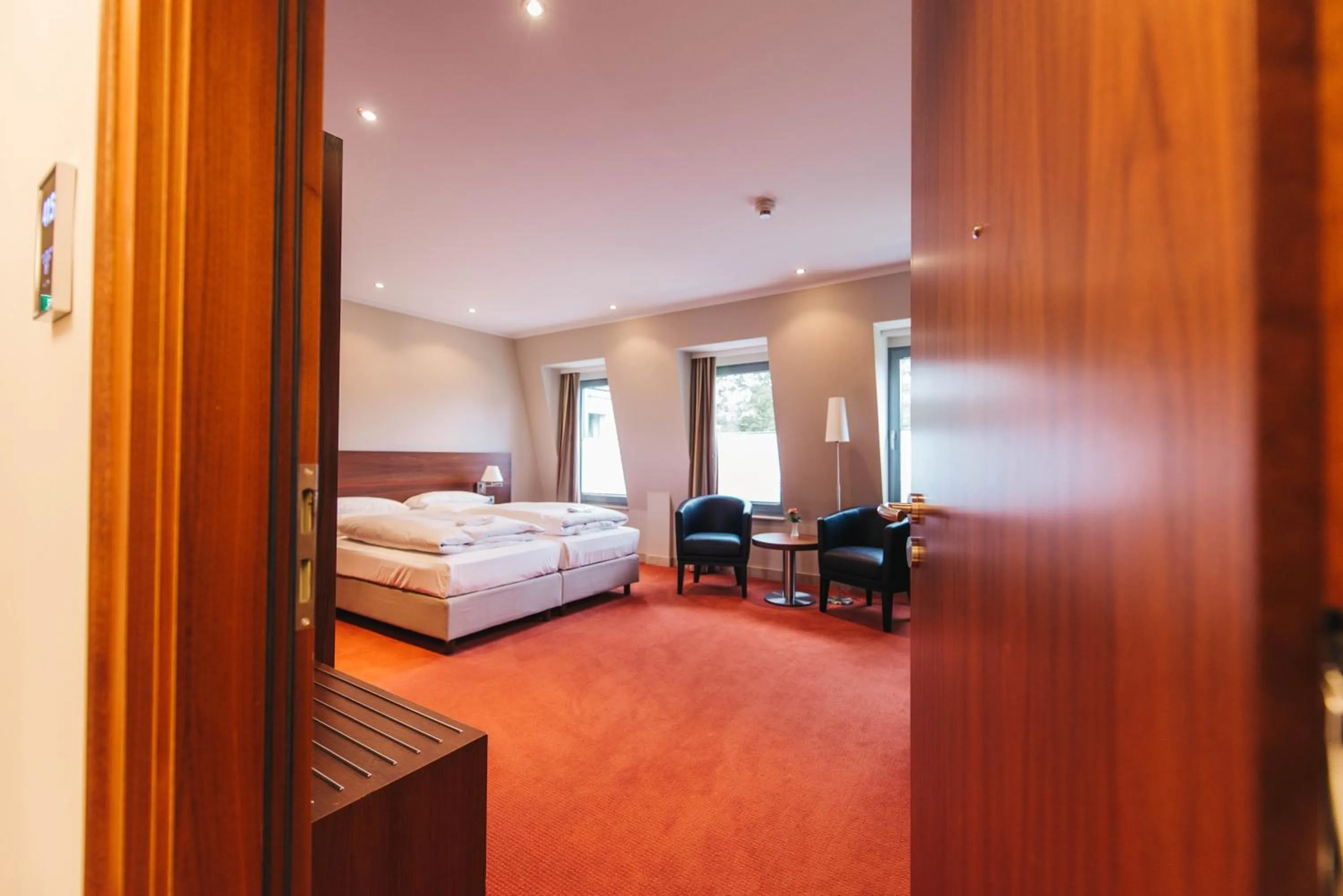 Photo of the whole room, Bed in HOTEL KOCKS am Mühlenberg