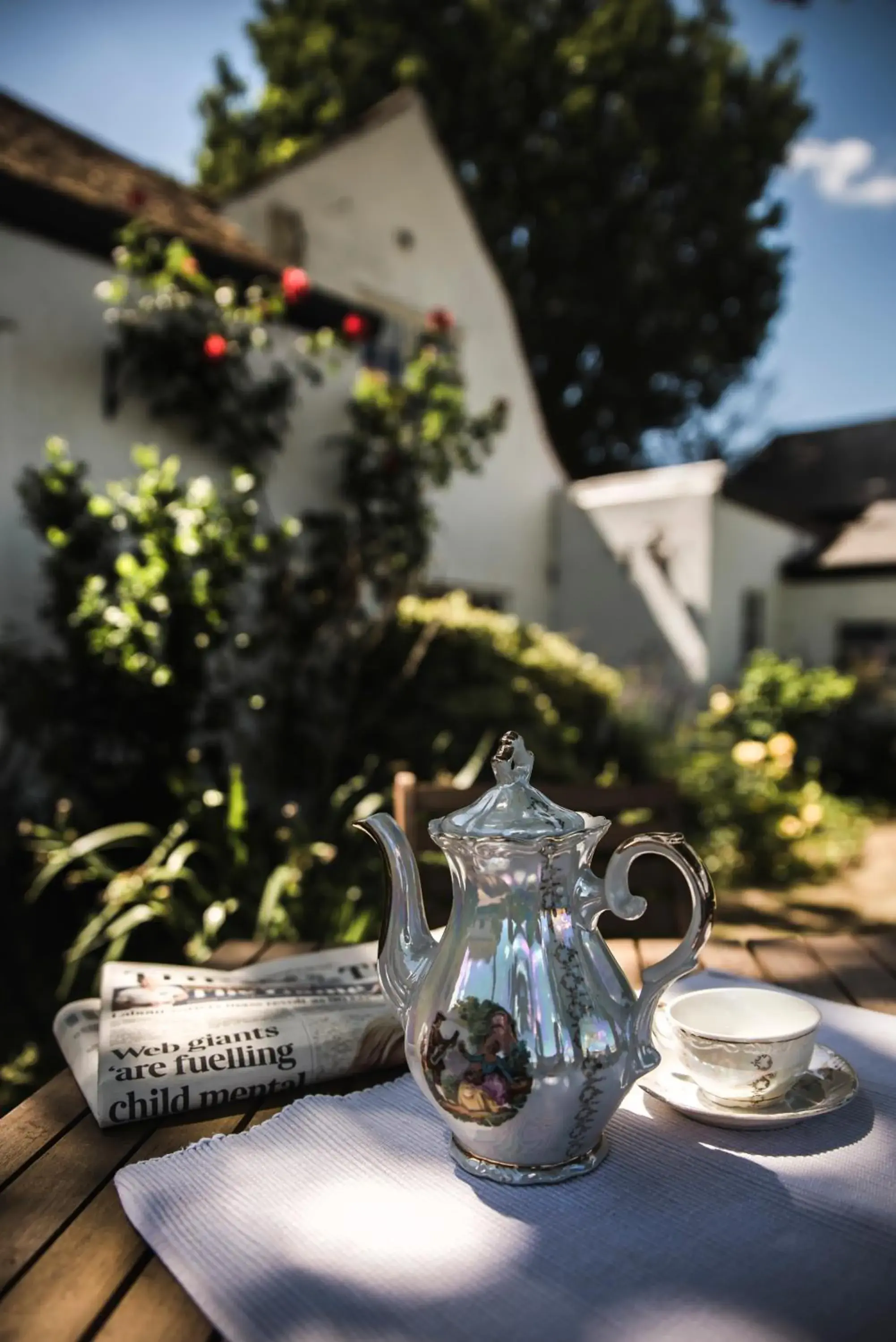 Bird's eye view in The Jasmine Room Bird's eye view in The Jasmine Room