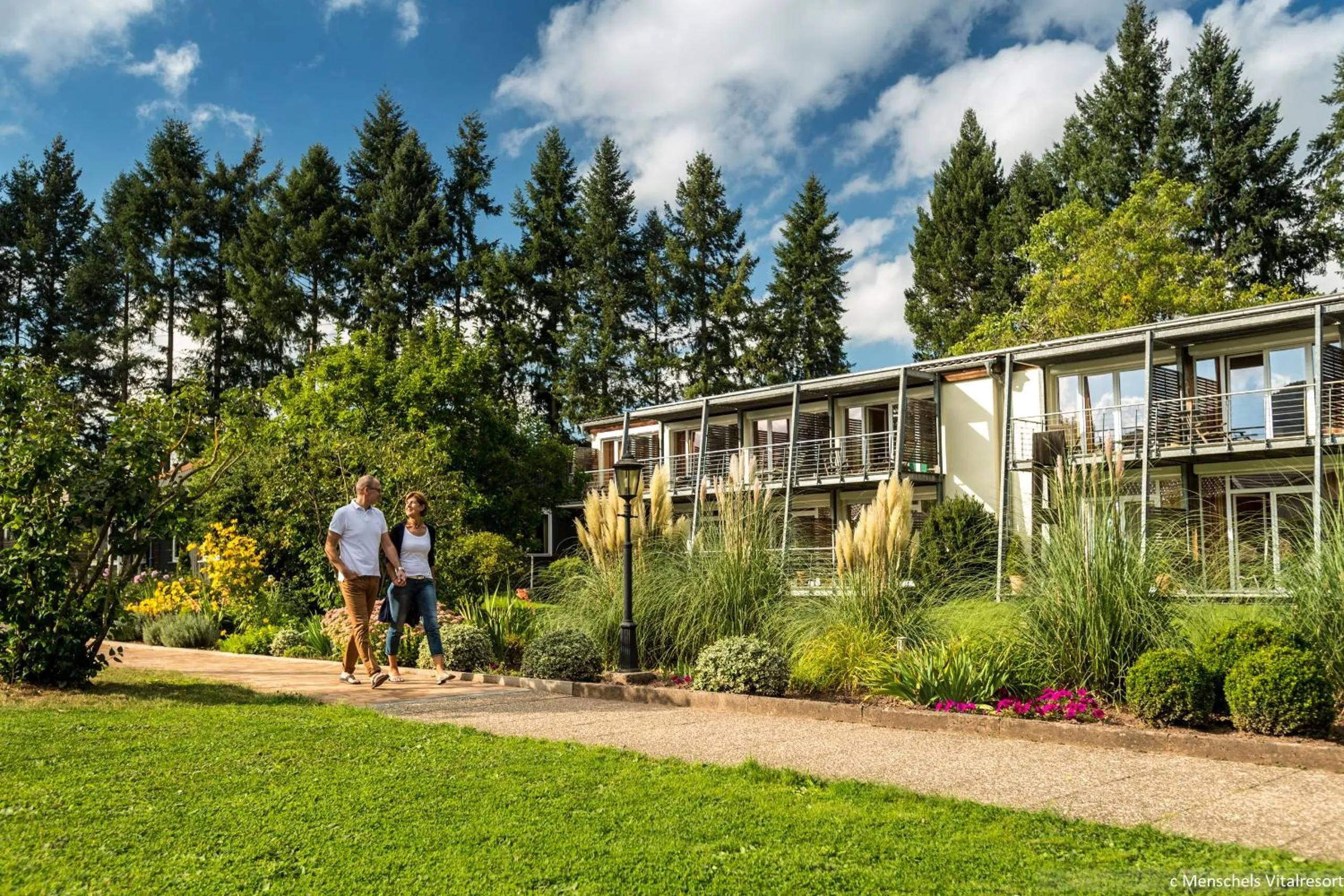 Property building in Menschels Vitalresort