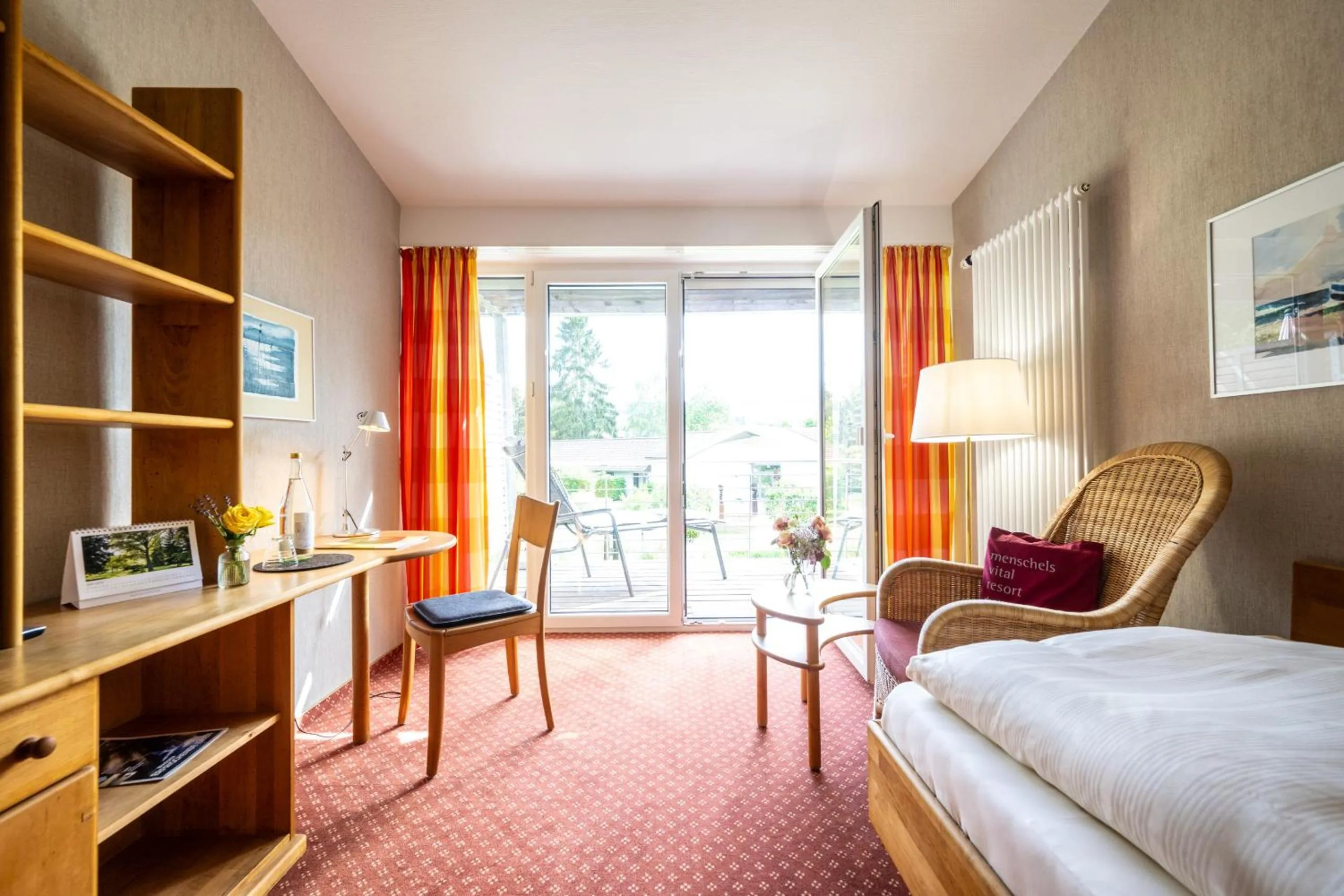 Photo of the whole room, Bed in Menschels Vitalresort