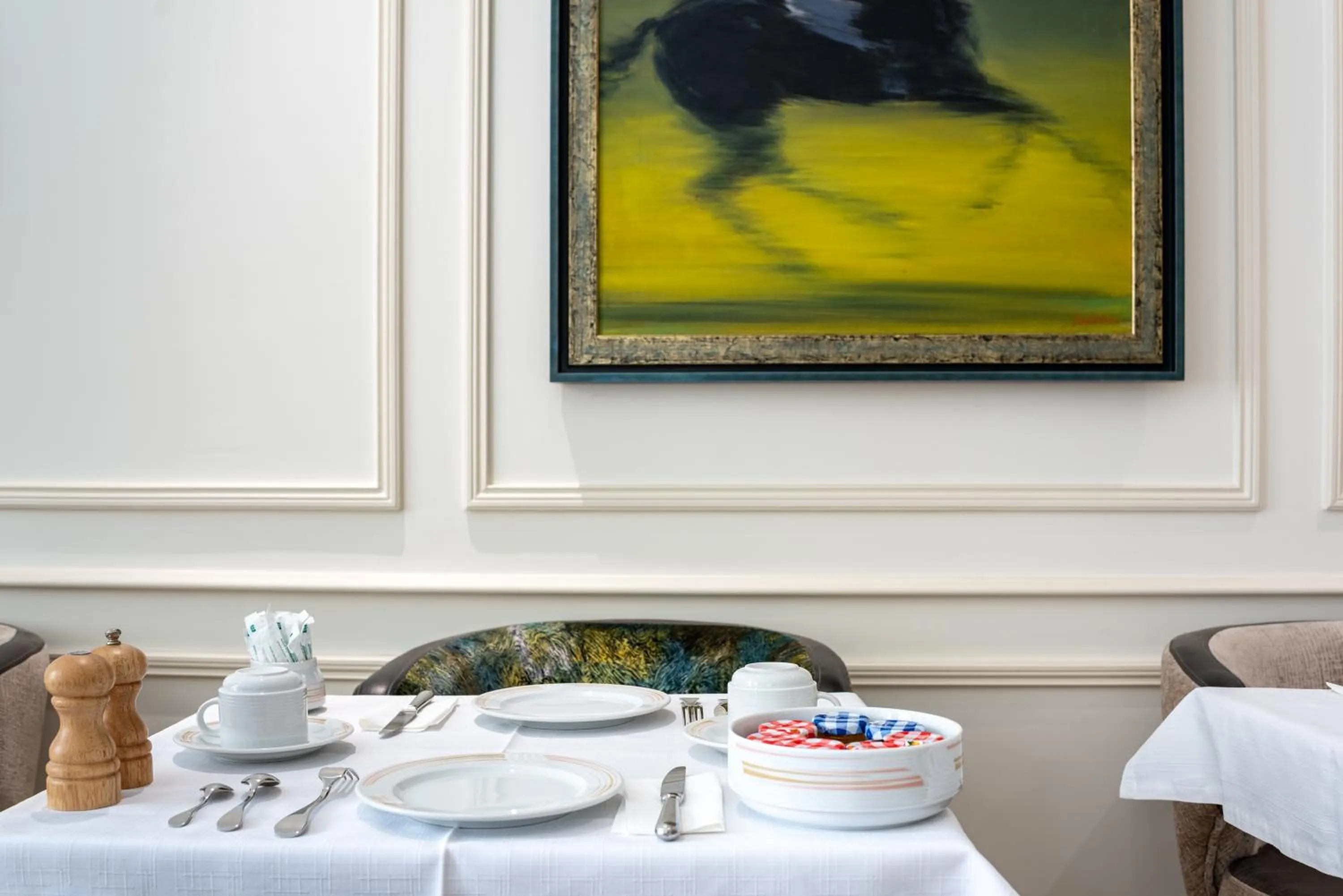 Buffet breakfast in Queens Boutique Hotel